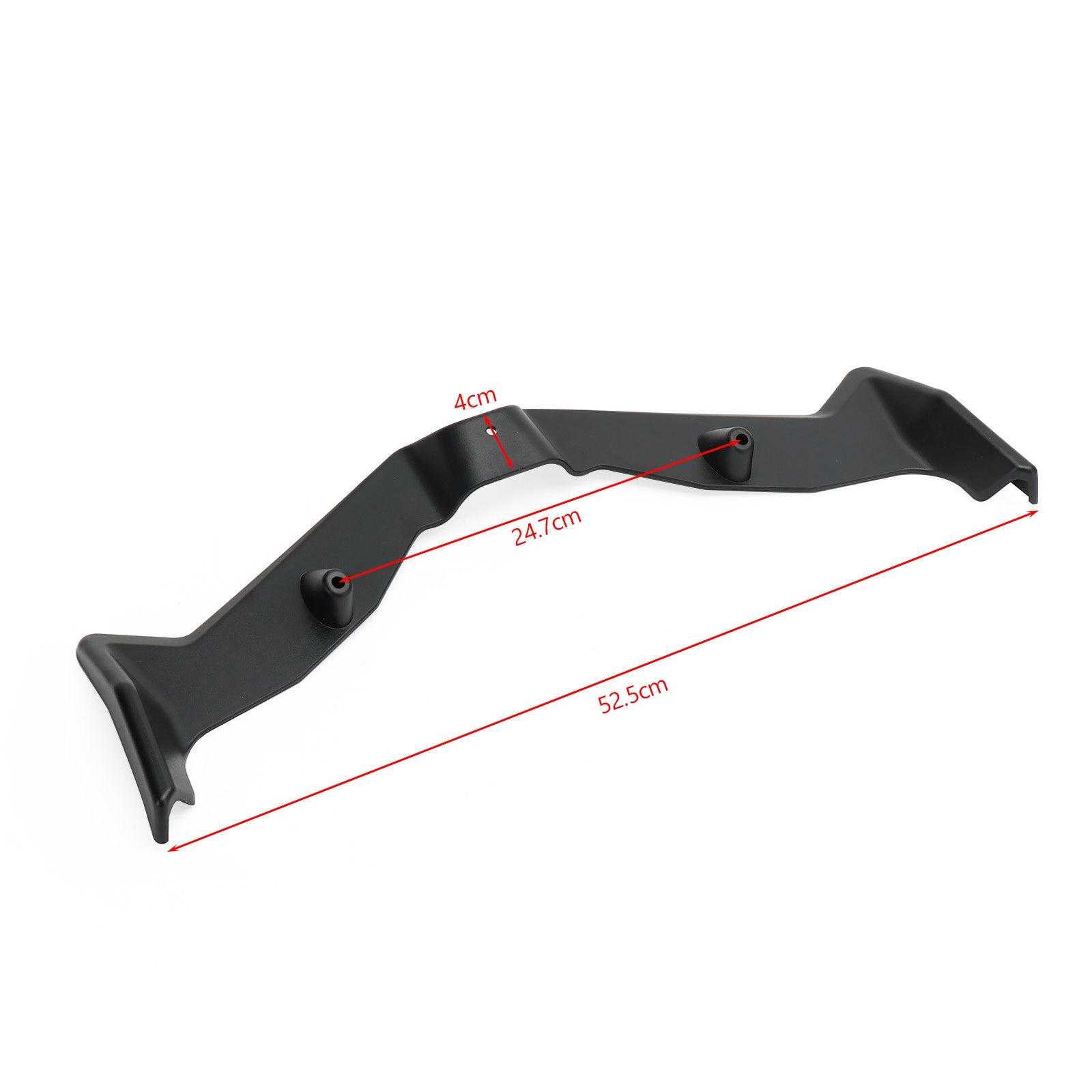 Voorkuip Aerodynamische Winglet Cover Duurzaam voor Honda Pcx125 Pcx160 21-23 Zwart