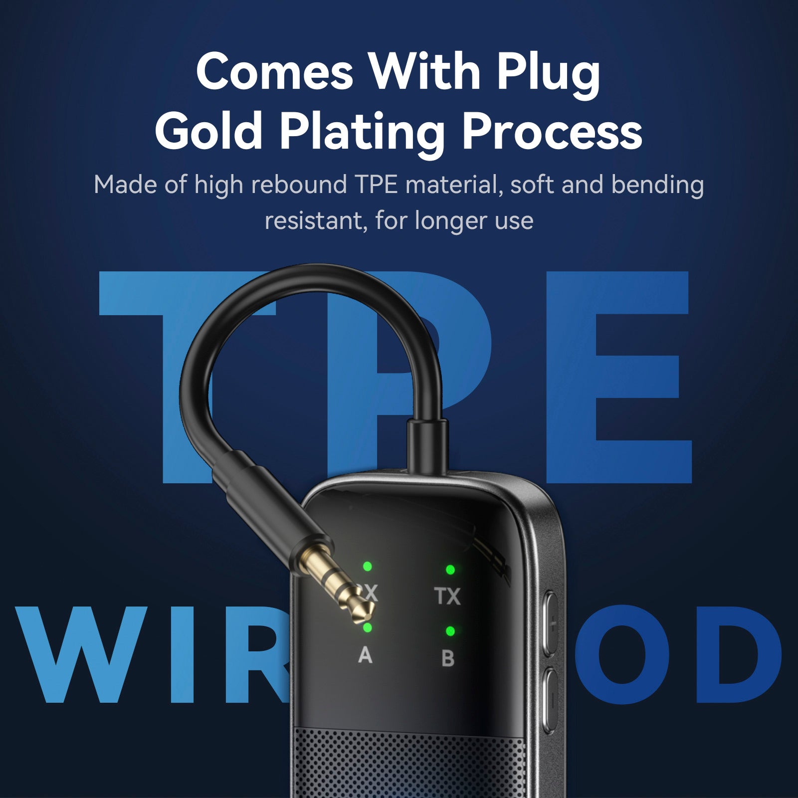 Bluetooth mottaker sender to-i-ett aux bil håndfri adapter to-to-to