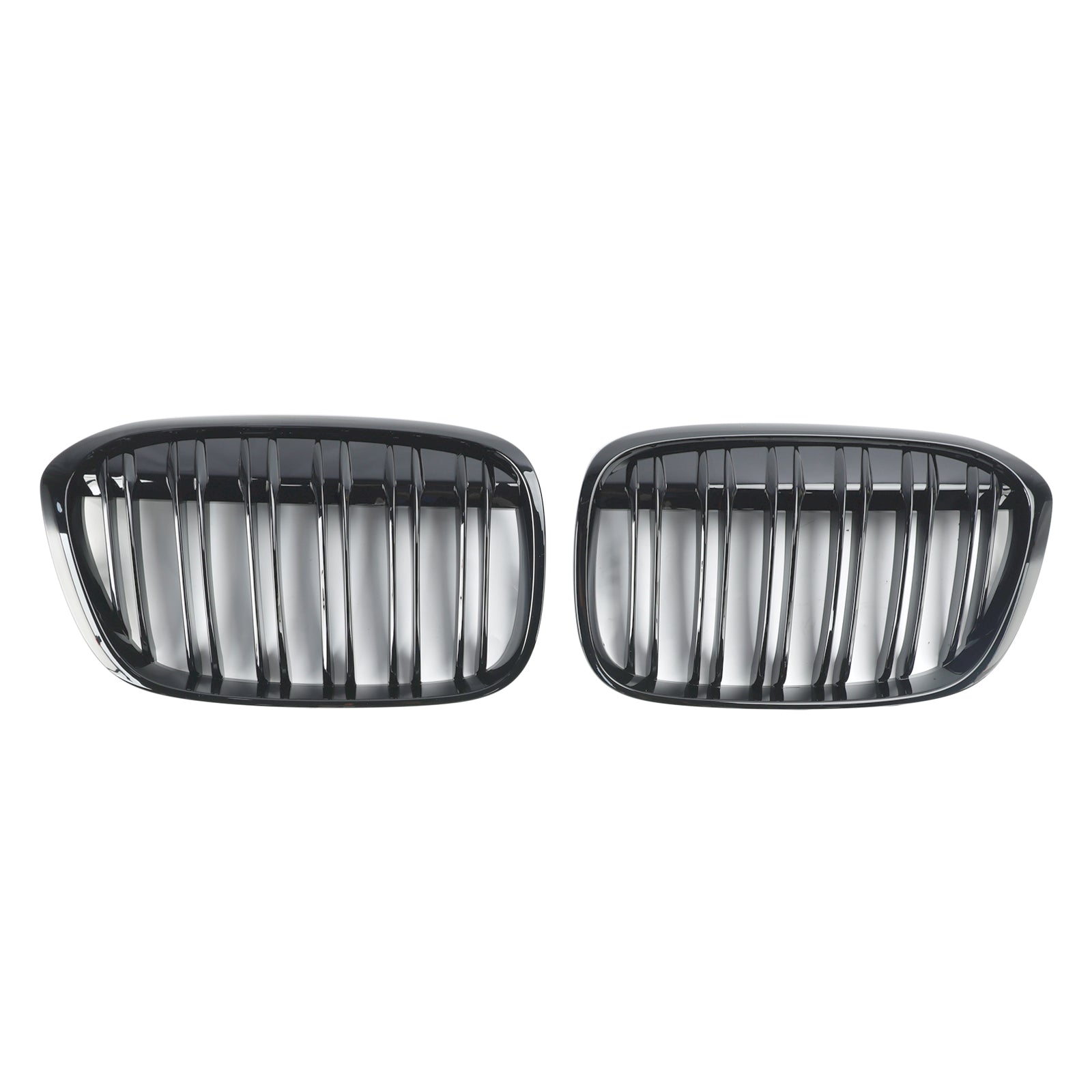 2016-2019 BMW X1 F48 F49 2PCS Grille de calandre avant noire brillante