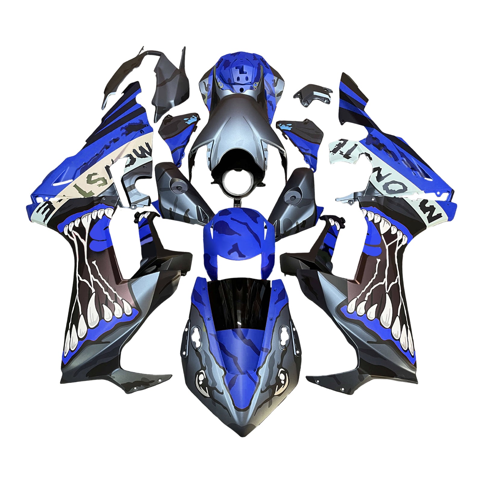 Kit de carenado de inyección carrocería plástico ABS para Honda CBR1000RR 2017-2023