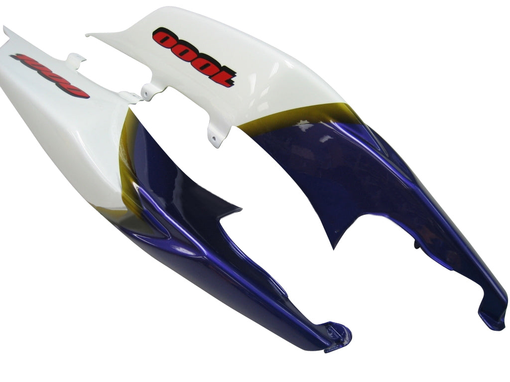 2007-2008 Suzuki GSXR 1000 Yellow Blue Alstare Corona Racing Fairings Generic