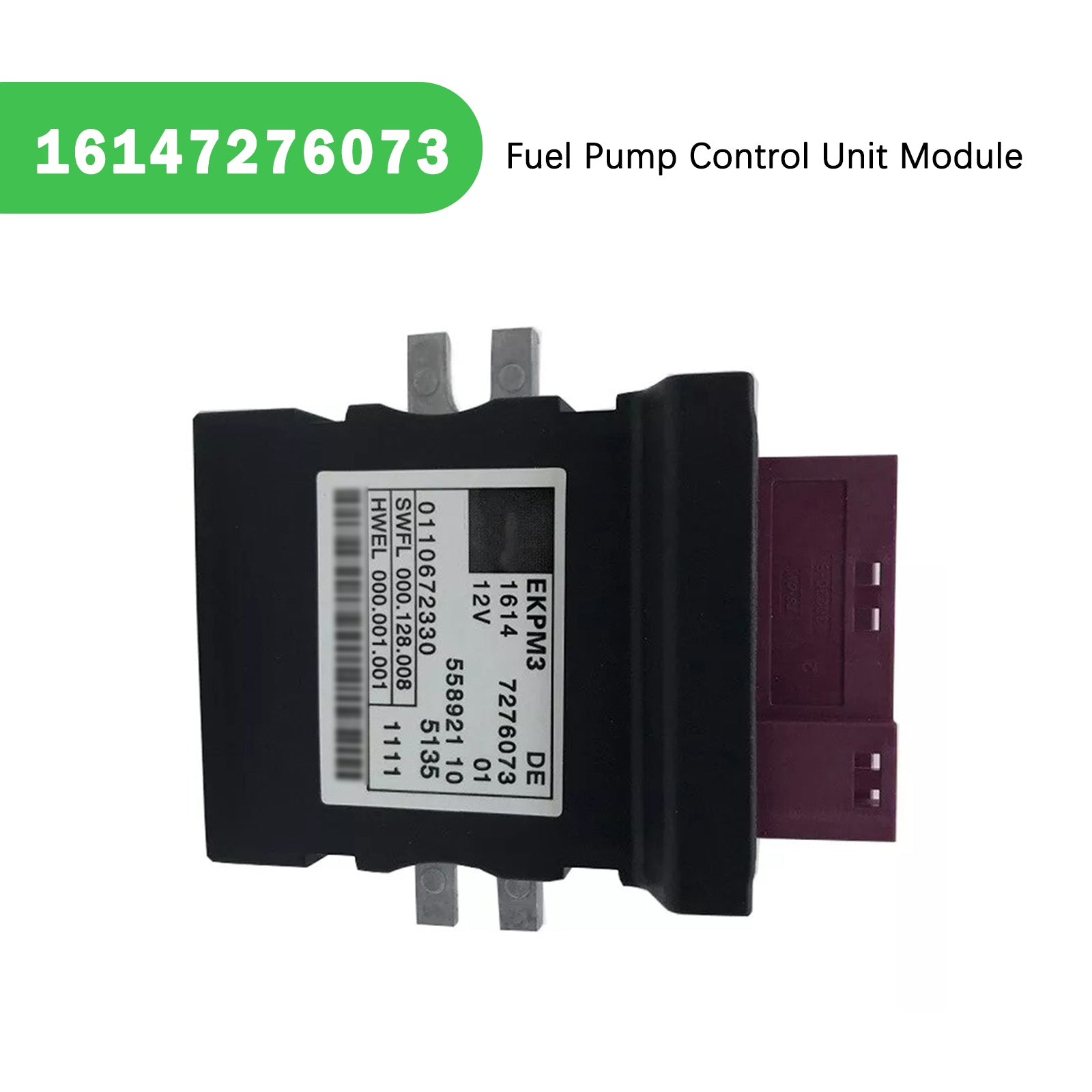 Module de commande de pompe à carburant pour BMW 5 7 Série F01 F02 F07 2007-2019 16147276073