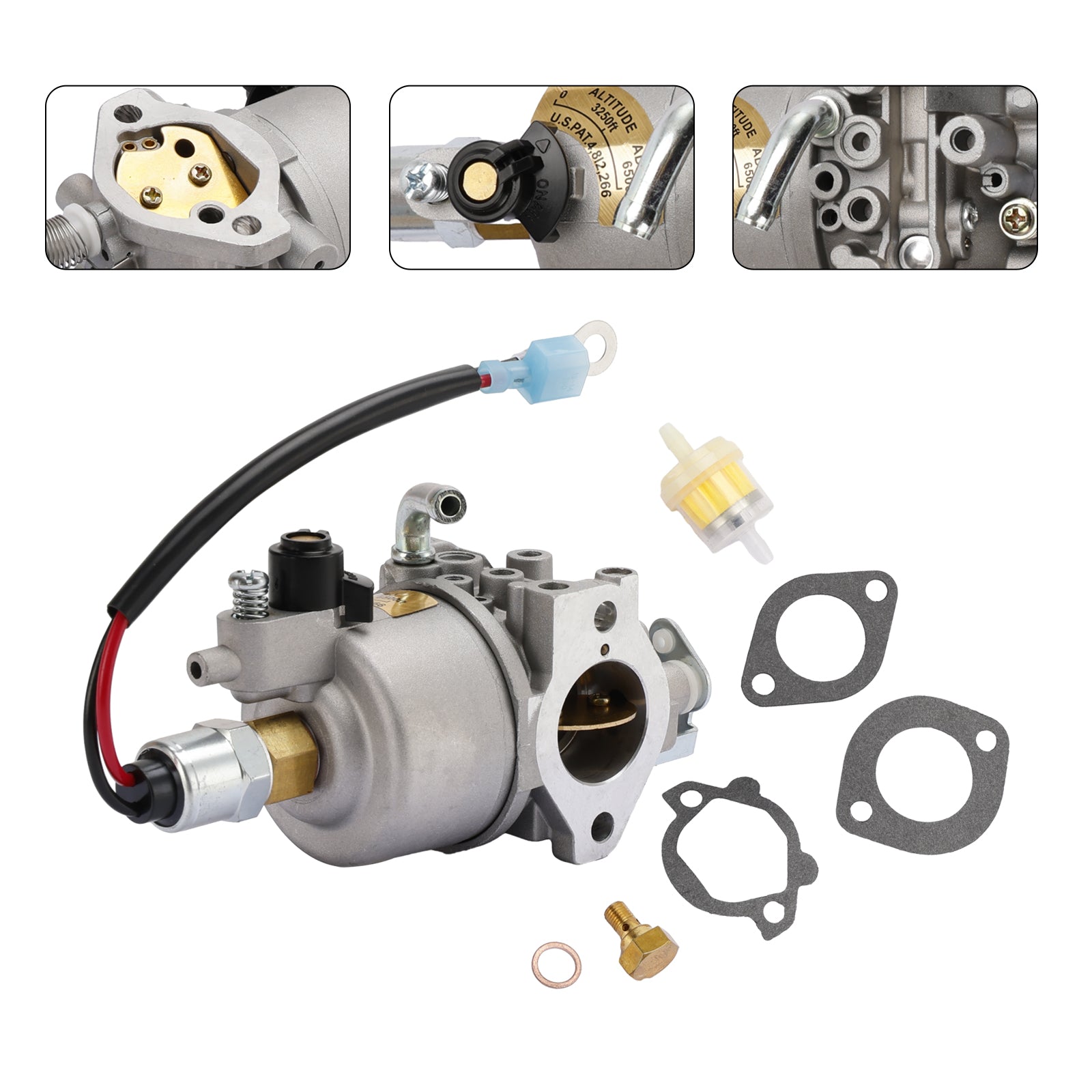 Carburateur Carb geschikt voor Onan Cummins A041D736 A042P619 Microquiet 4000W