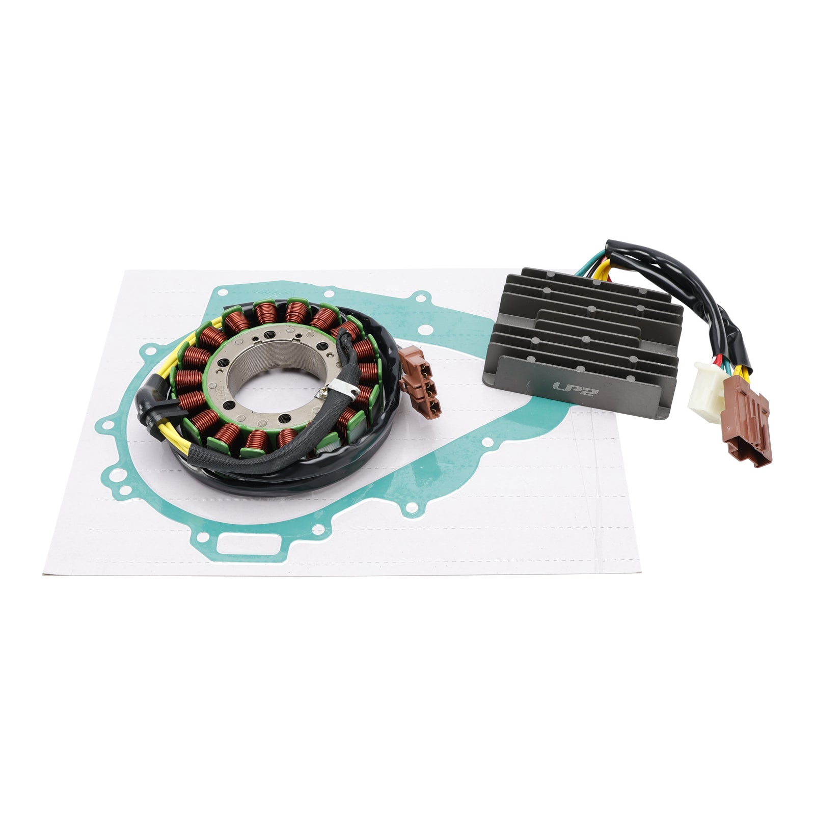 2006-2009 Aprilia RSV 1000 Tuono Factory Magneto Coil Stator + Spanningsregelaar + Pakking Assy AP0685330