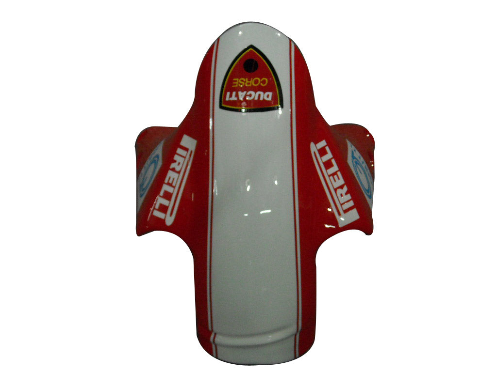 1996-2002 Ducati 996 Carénages Amotopart Rouge Blanc Carénage des douanes Xerox Racing