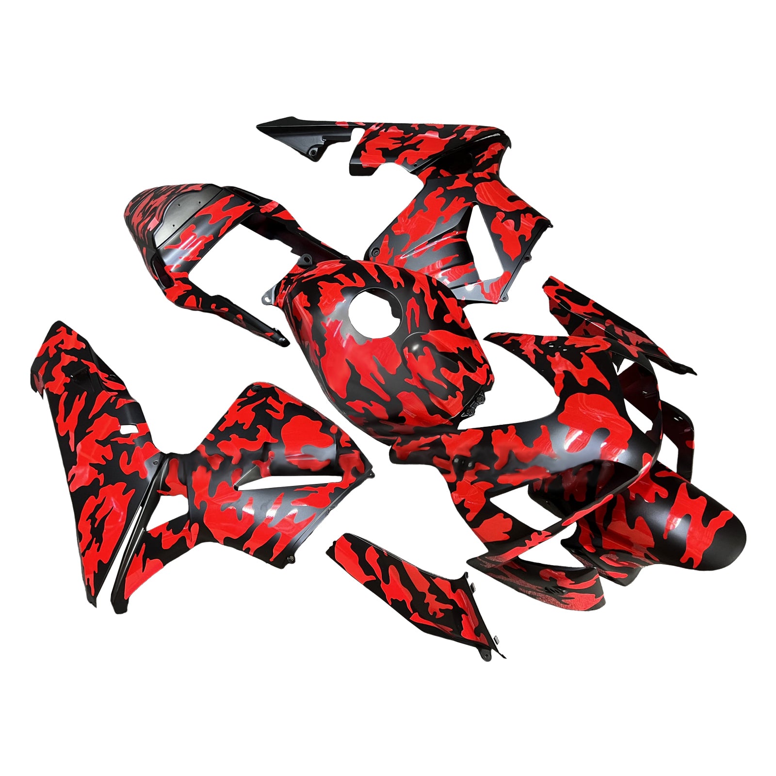 Injektionsmässa Kit Bodywork Plastic ABS för Honda CBR600RR 2003-2004 F5