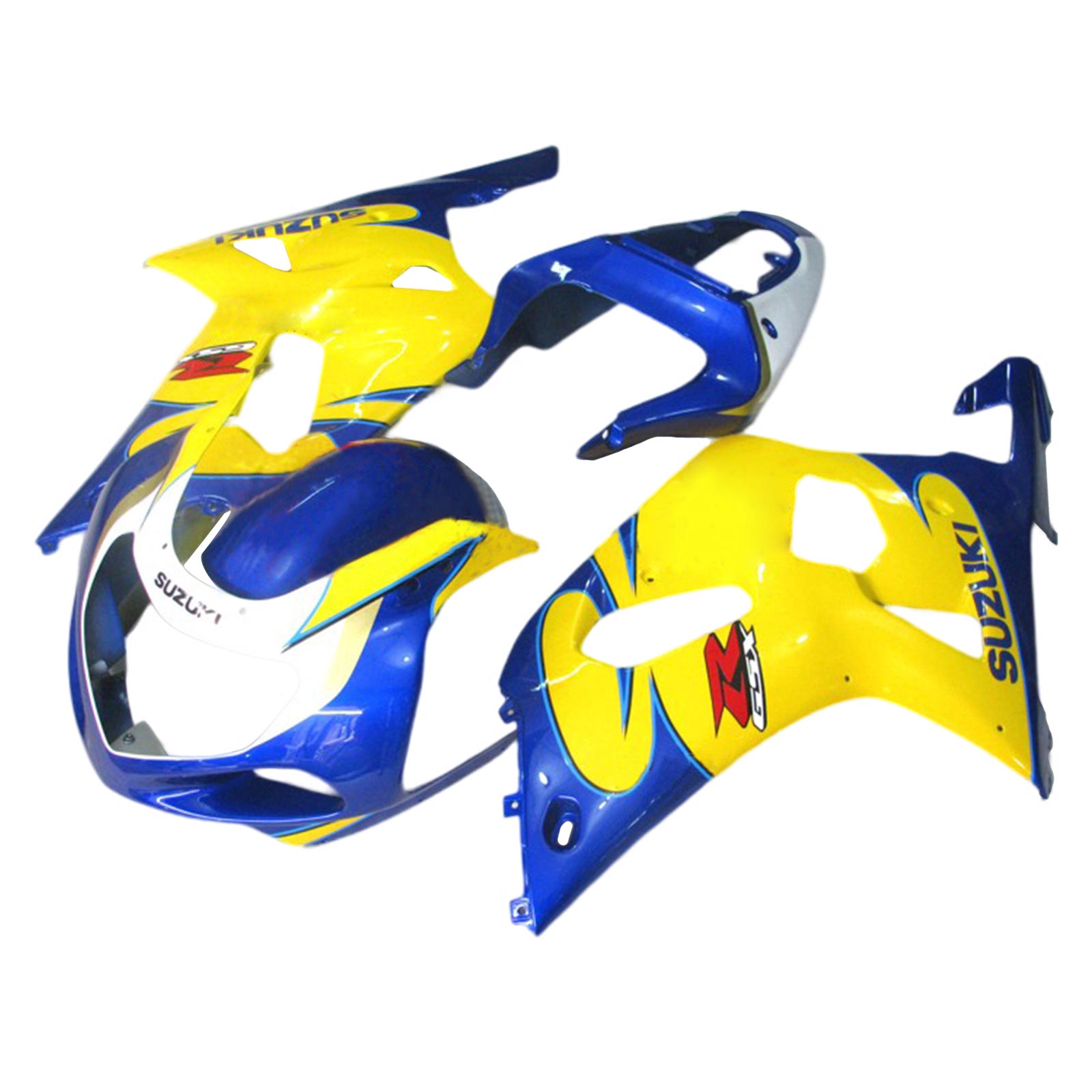 2001-2003 Suzuki GSXR600 GSXR750 K1 Fairing Kit karosseri plast abs ABS