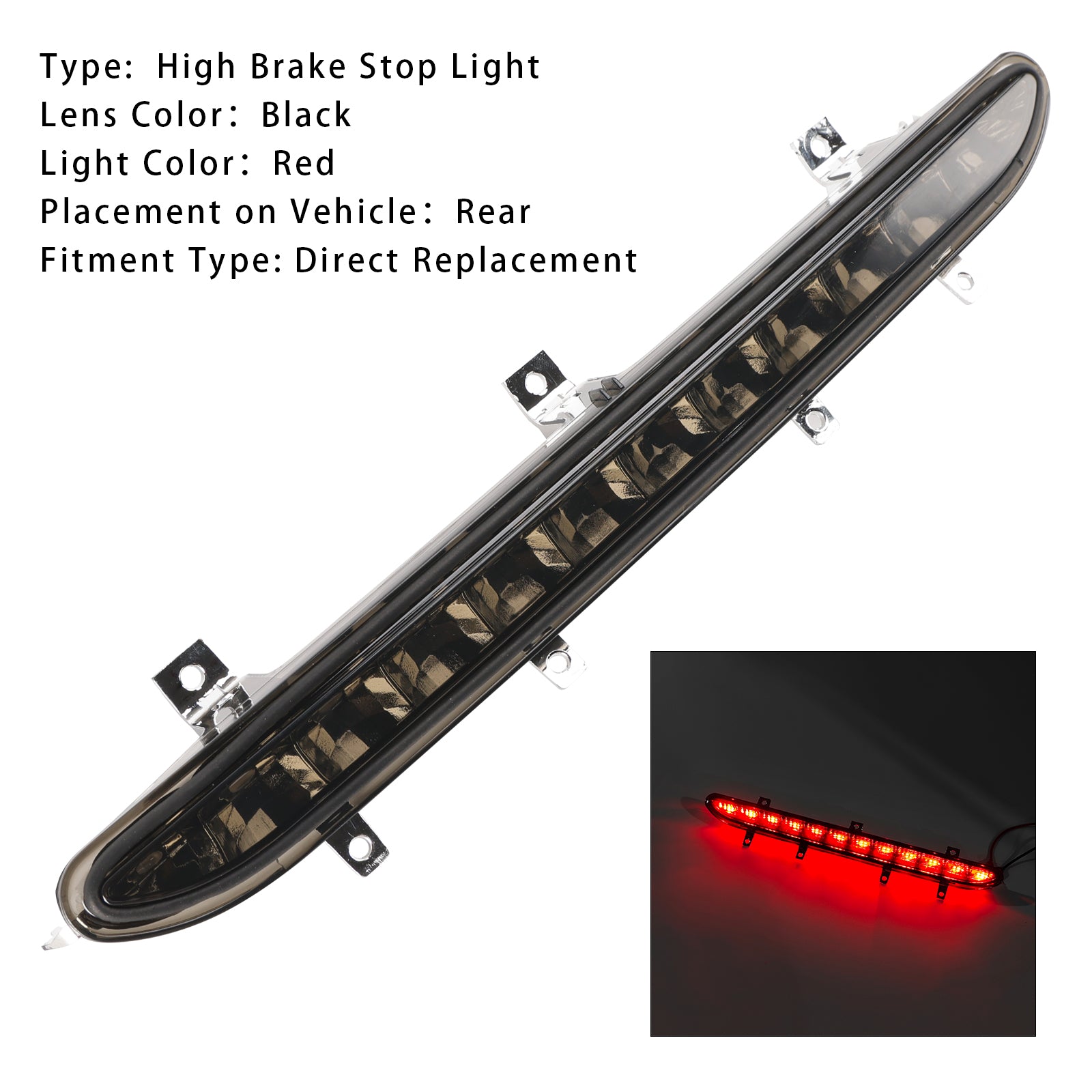 2006-2016 Volkswagen EOS Zadné tretie brzdové svetlo 1Q0945097b