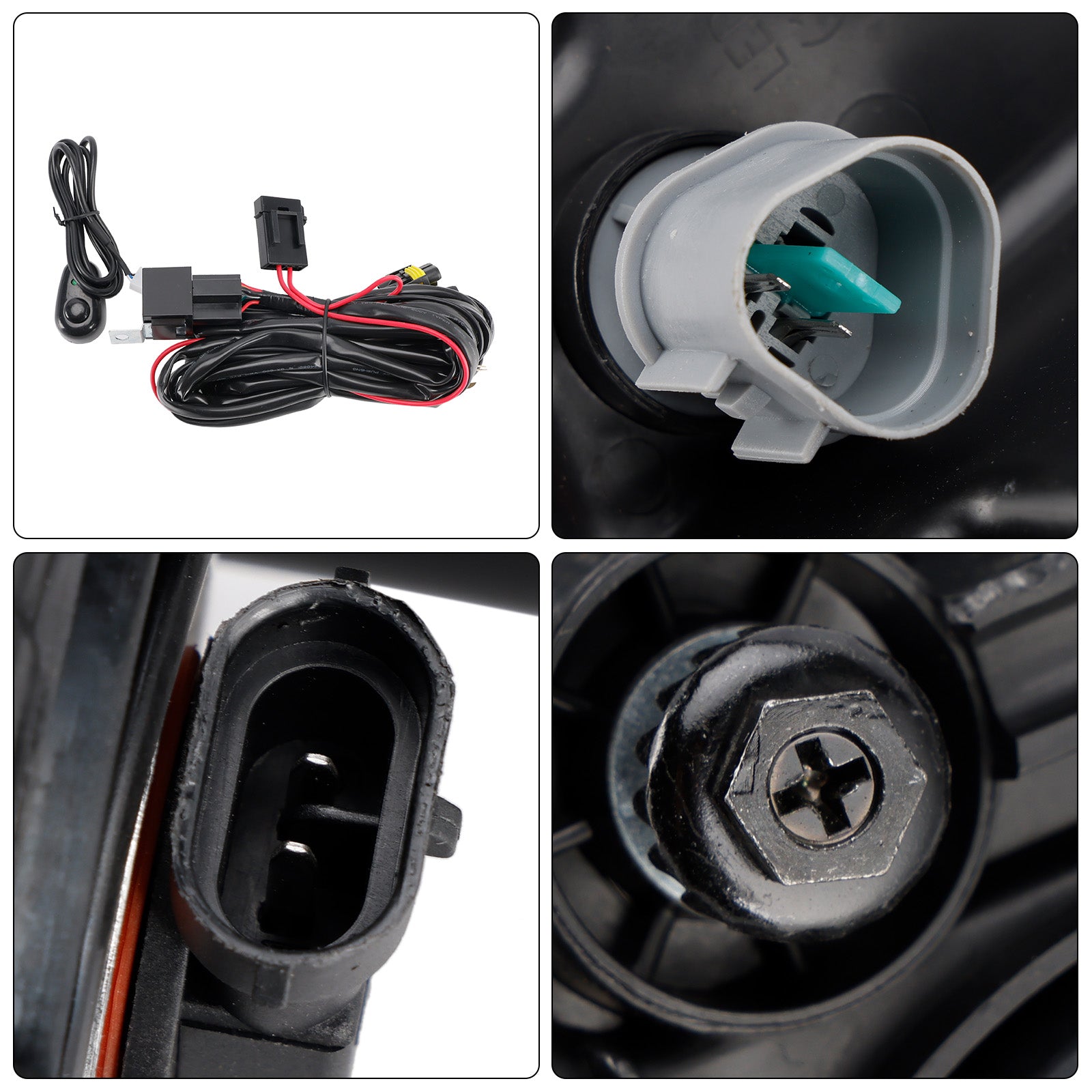 Luces antiniebla LED para Hyundai Tucson 2016-2018, luces de parachoques delantero con DRL 86525-D3200 5000K-7000K