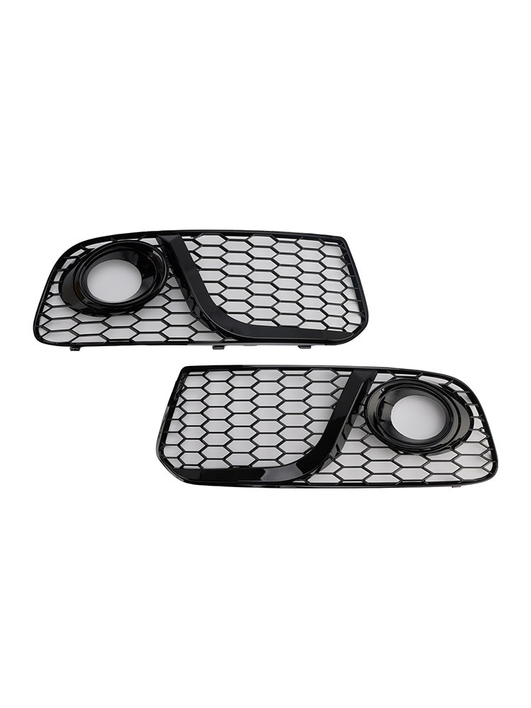 Black Front Bumper Fog Light Grille Grill 8R0807681M Fit Audi Q5 2013-2017
