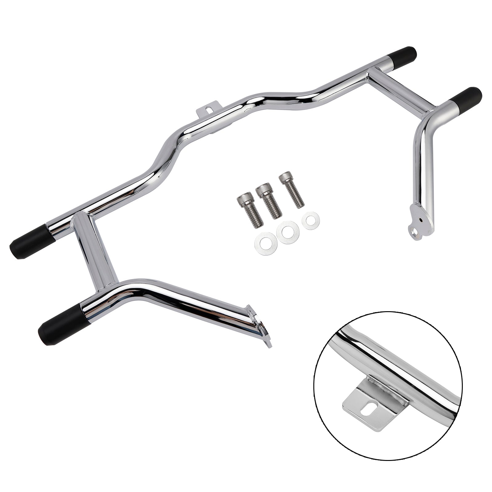 Kit de barre de protection pour moteur de pare-chocs, support de carénage, adapté pour Cvo Road King, noir