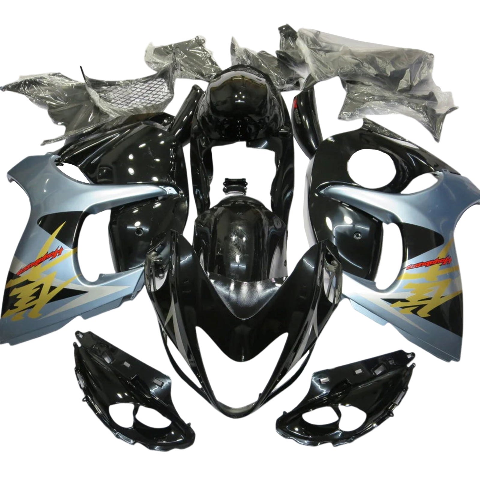 Kit de carénage d'injection Suzuki Hayabusa GSX1300R 2008-2020, carrosserie en plastique ABS