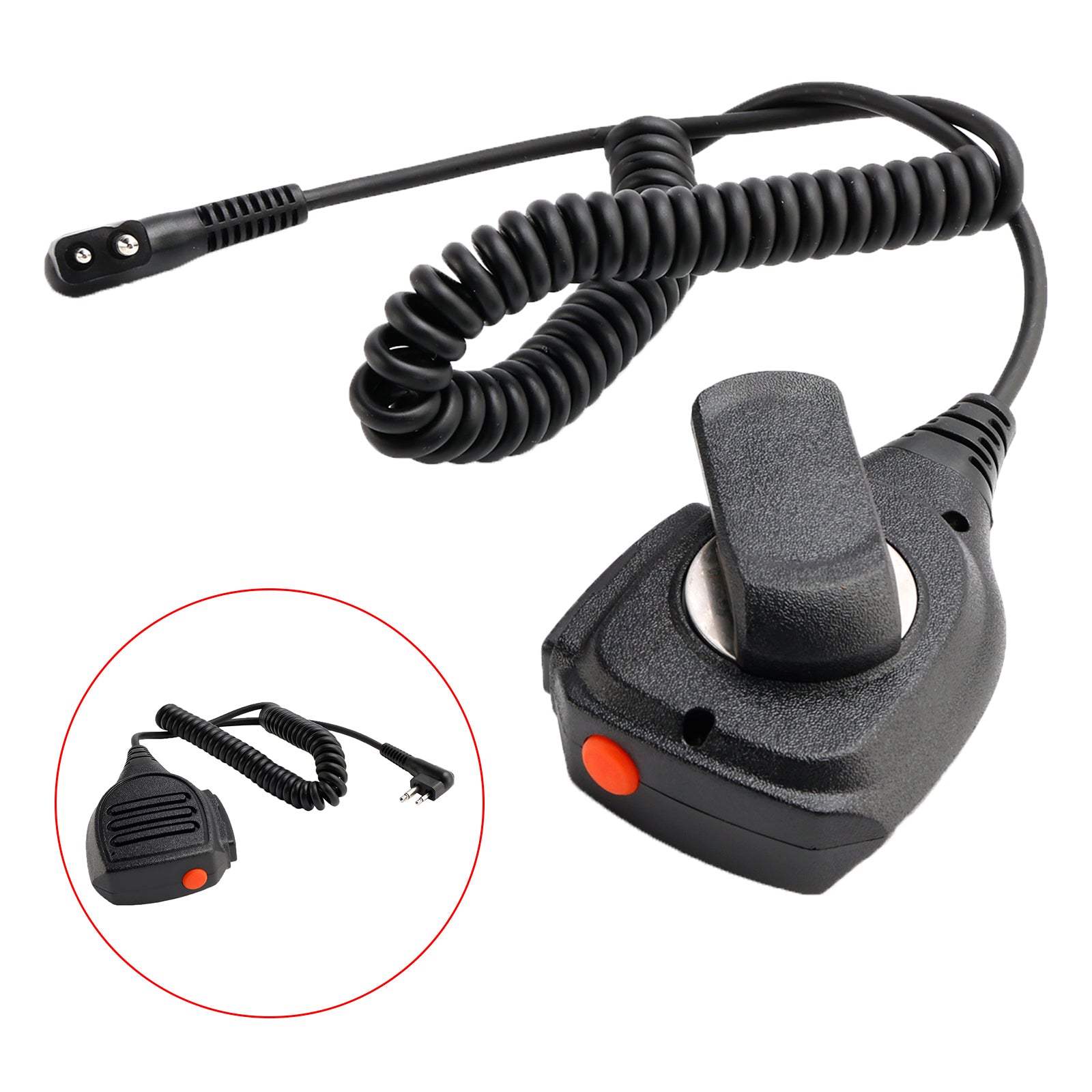 M-SM1602 Dubbele PTT-microfoonluidspreker voor GP300 CP100 SP50 + Z418 P110 V468 EP350