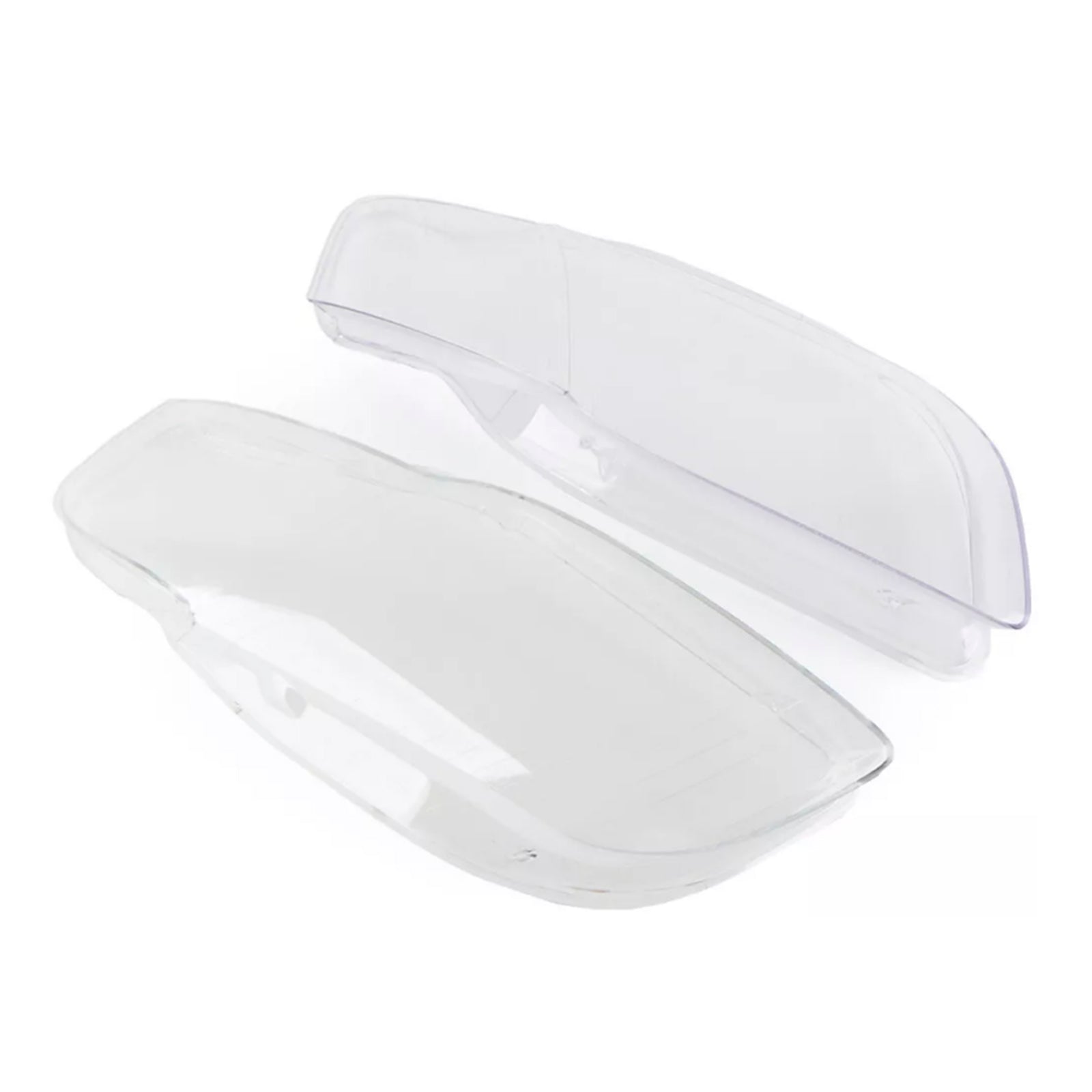 2005-2008 Audi A4 B7 8e 2pcs Firol de vidro do farol da tampa transparente