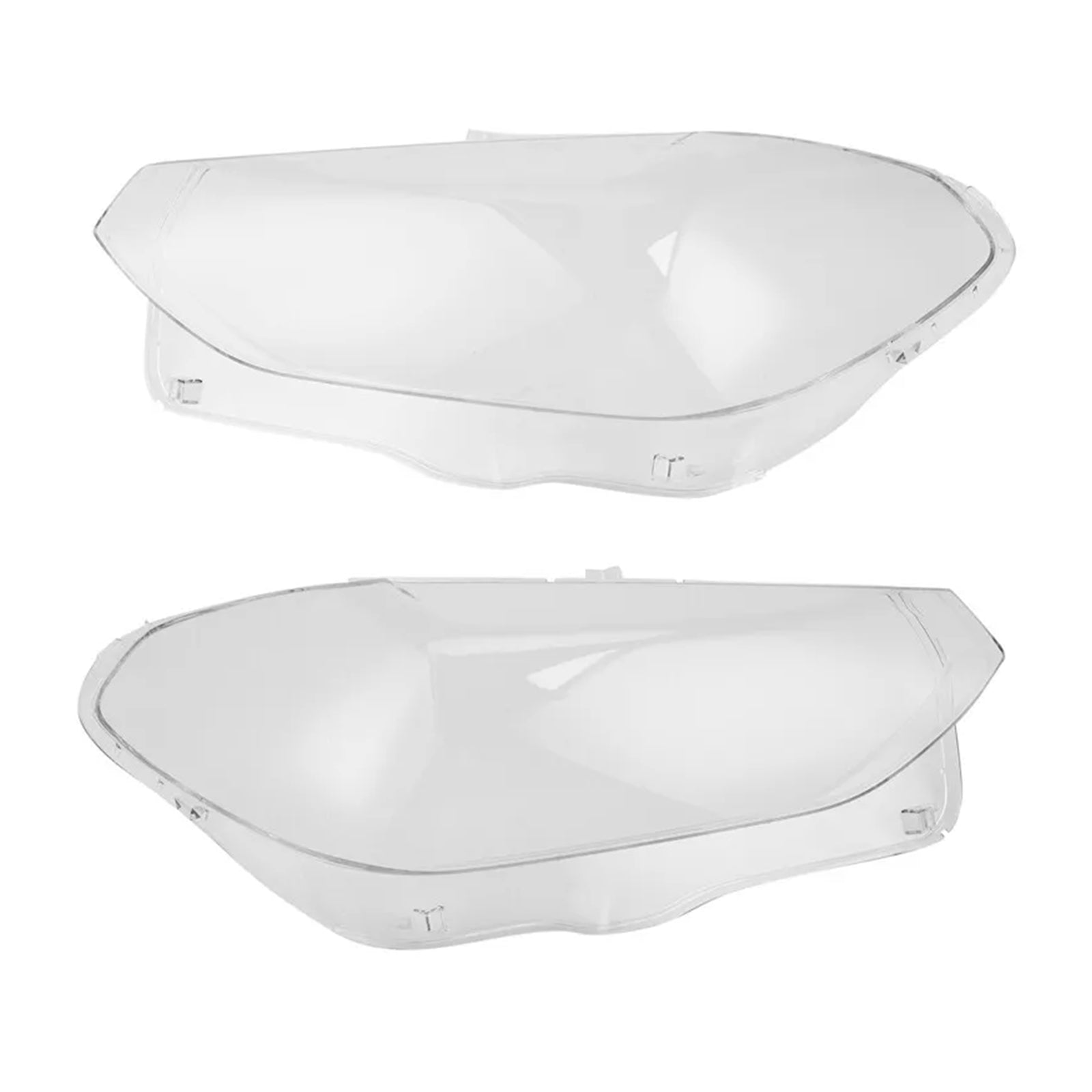 2018-2021 BMW X3 X4 G01 G02 G08 2PCS Front Headlight Glass Clear Cover