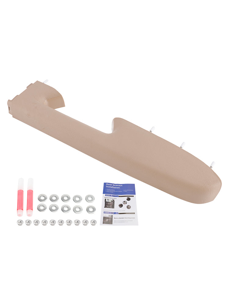 Front Right Armrest Repair Kit Fit For Chevy Silverado 1500 2500HD 2010-2014 Tan