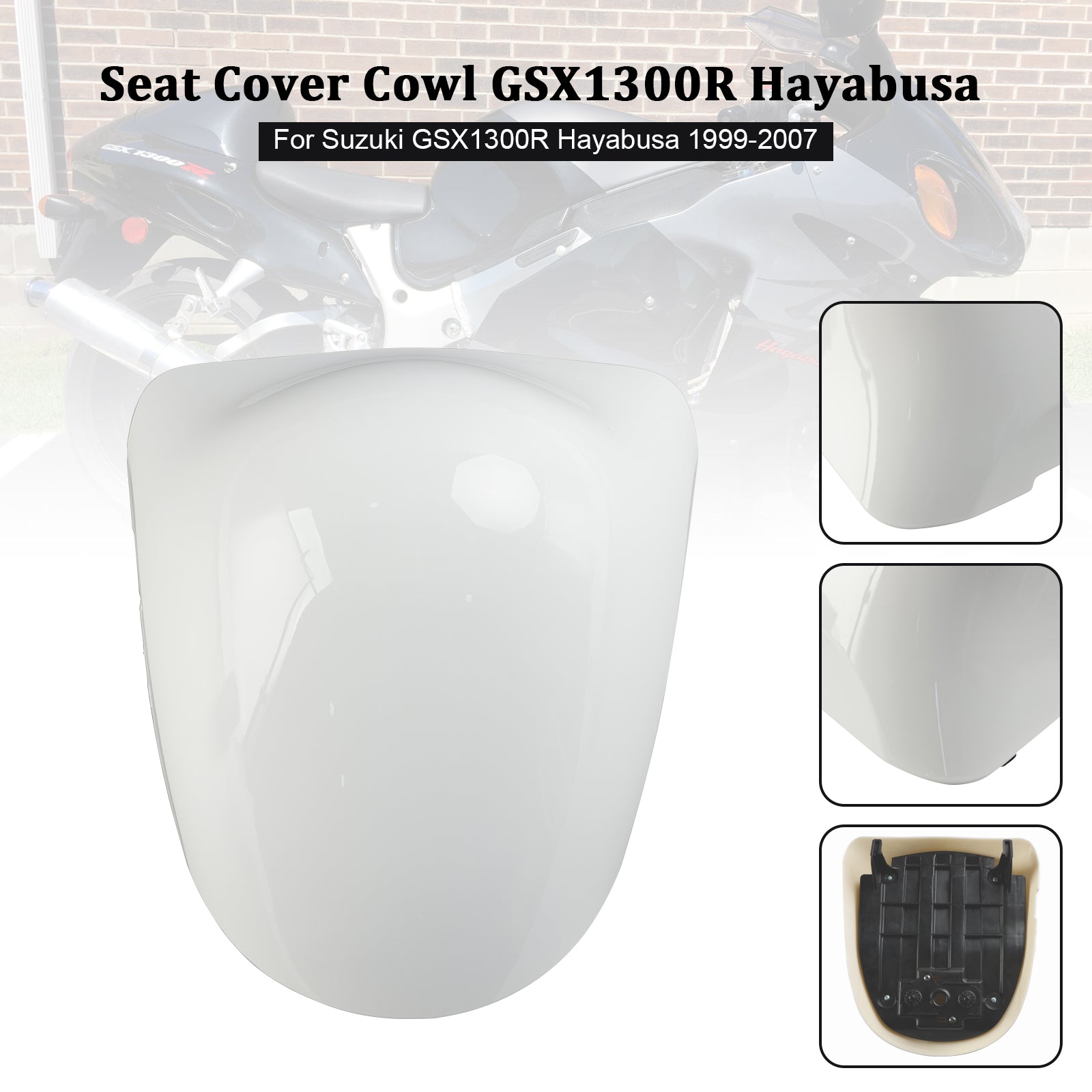 Rear Seat Fairing Cover For Suzuki GSX1300R GSX-R1300 Hayabusa 1999-2007