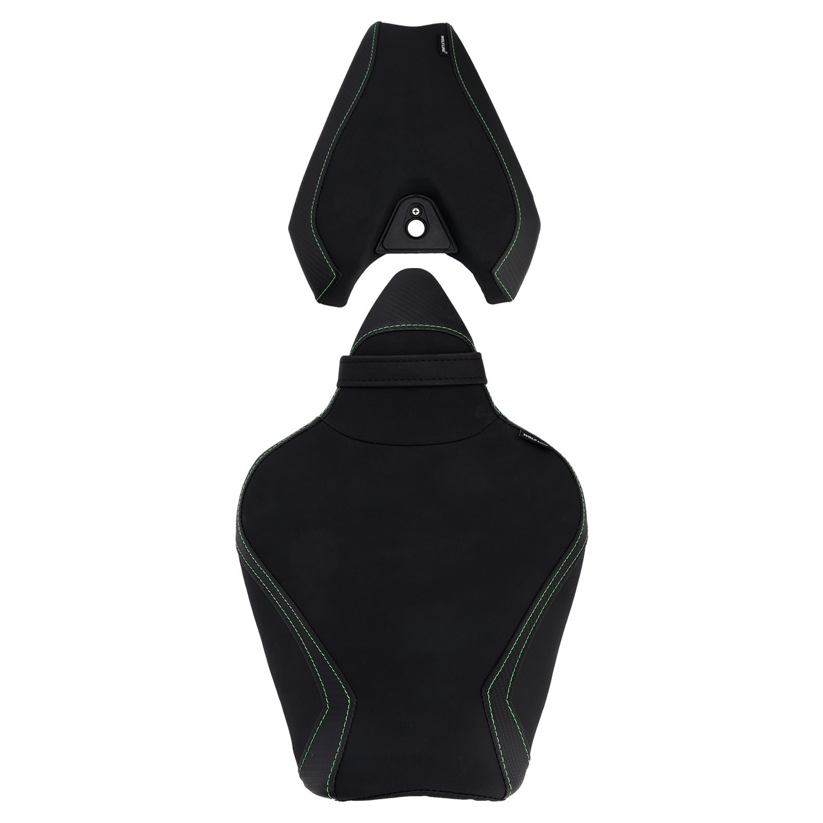 Driver&Passenger Seat Kit Rear Cushion Black For Kawasaki Z1000 2014-2025 2024
