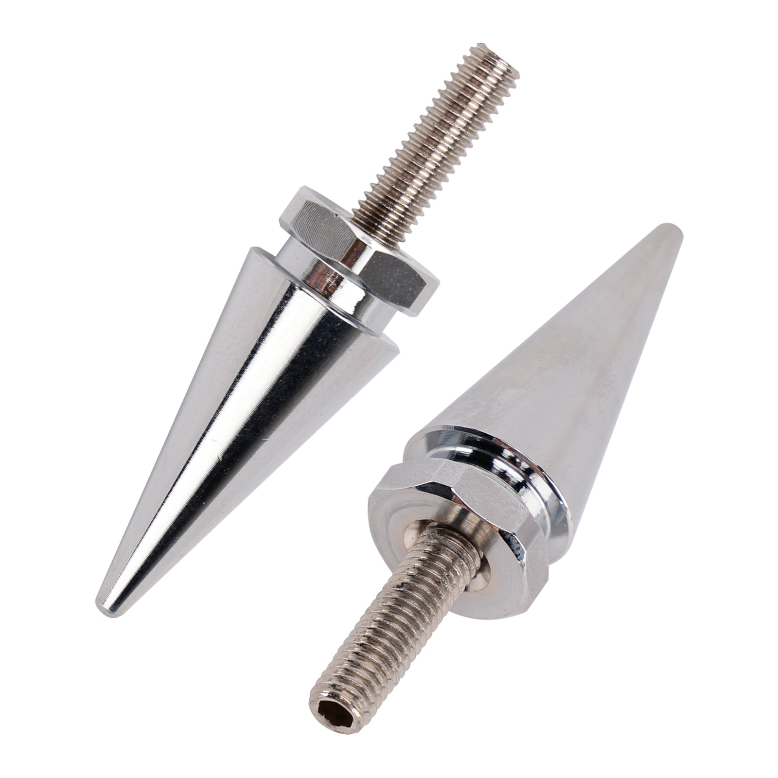 4 stks Spike Voorruit Kuip Bouten in Zilver Voor Touring Road Glide 2015-2025