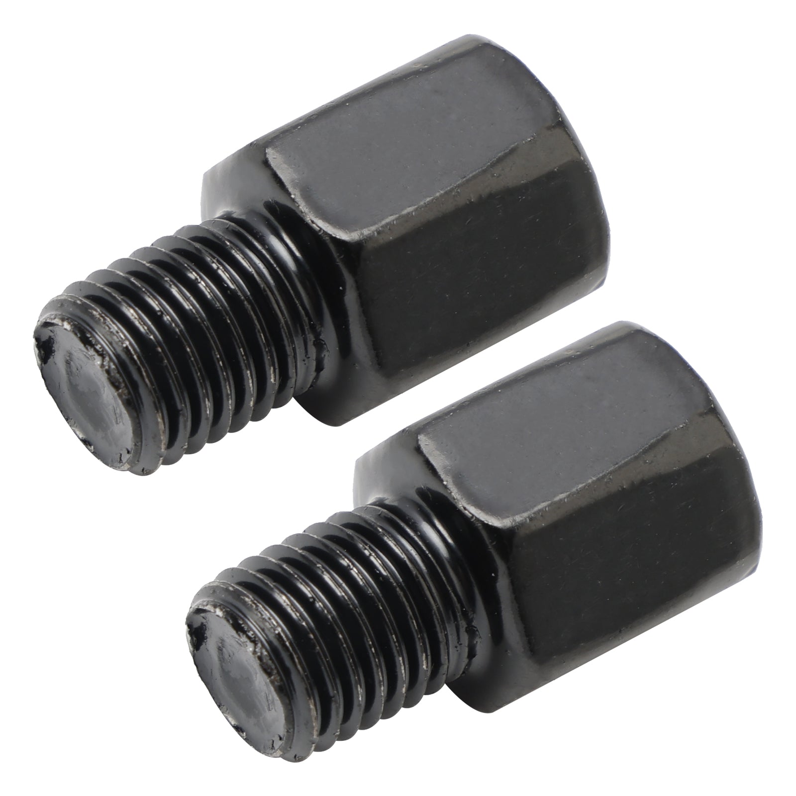 2 Universal Fit Motorcycle Scooter Mirror Adaptors 8mm Standard to 10mm Standard