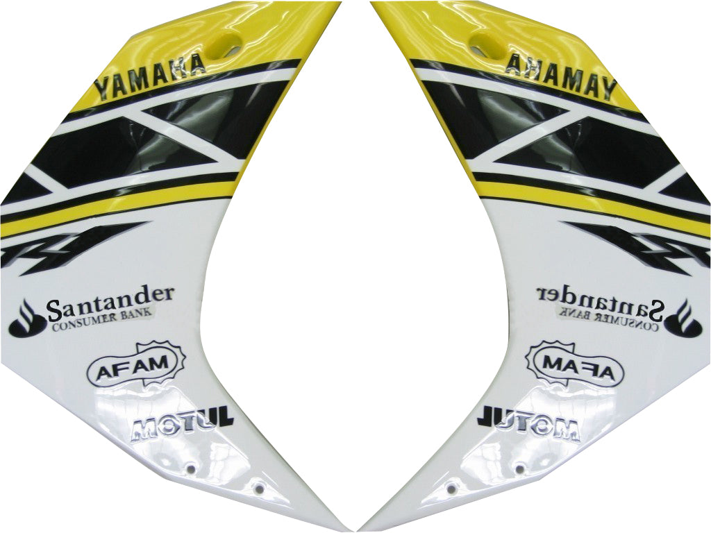 2007-2008 Yamaha YZF-R1 Yellow White Black Racing Fairings Generic