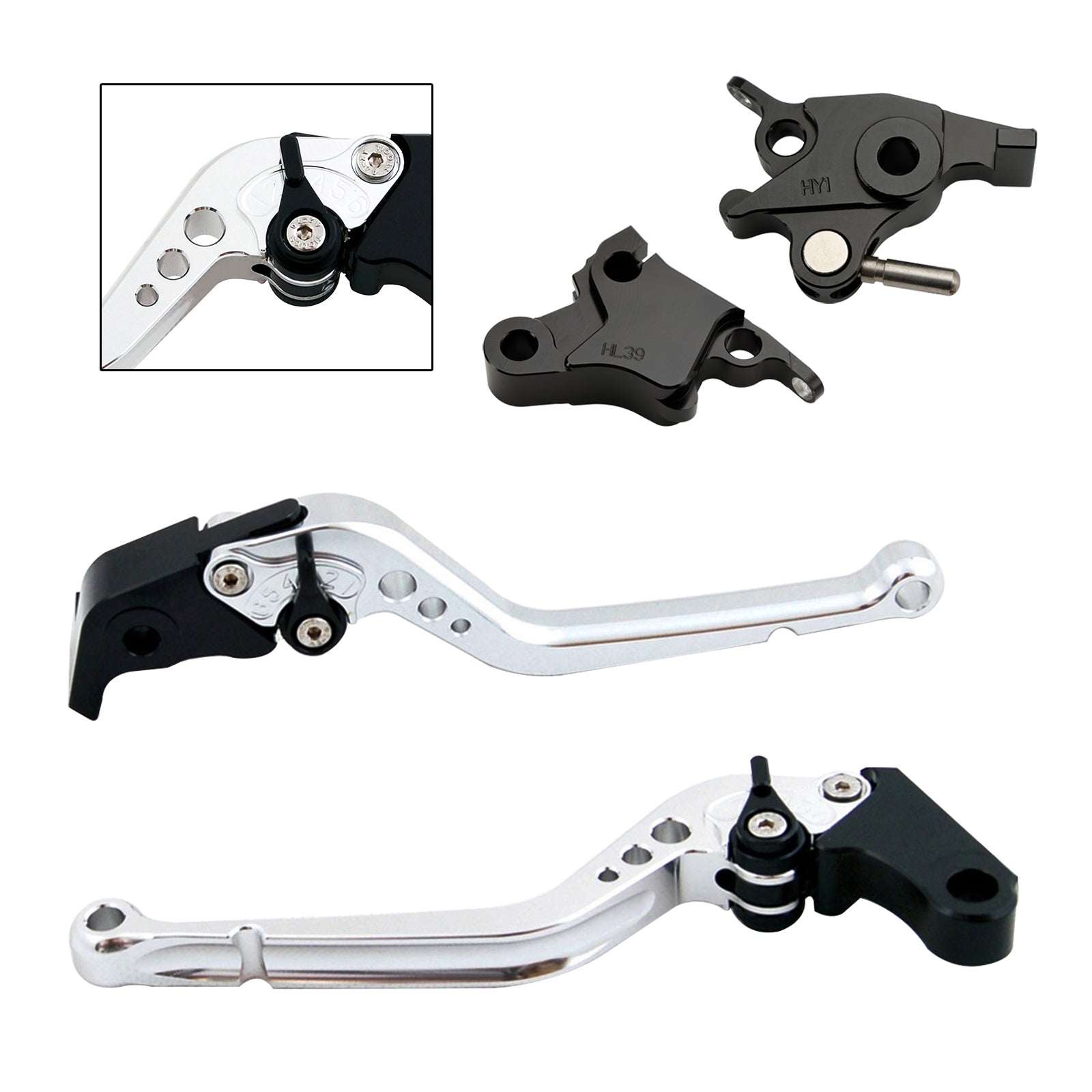 Levier de frein d'embrayage long adapté pour CFMOTO 700CL-X Heritage 2021-2022
