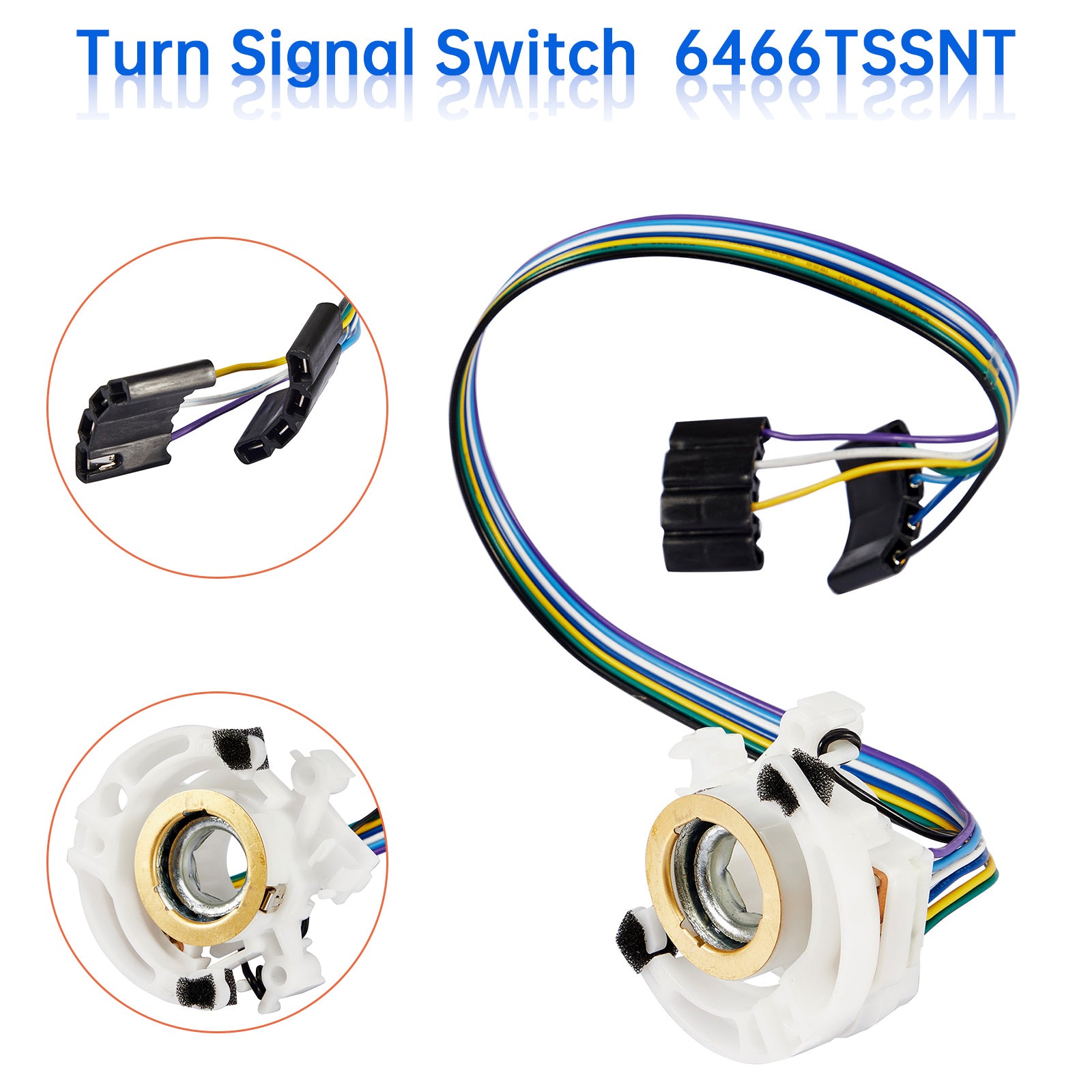 Turn Signal Switch 6466TSSNT pour Chevrolet C10 Impala Belair Biscayne 1964-1966