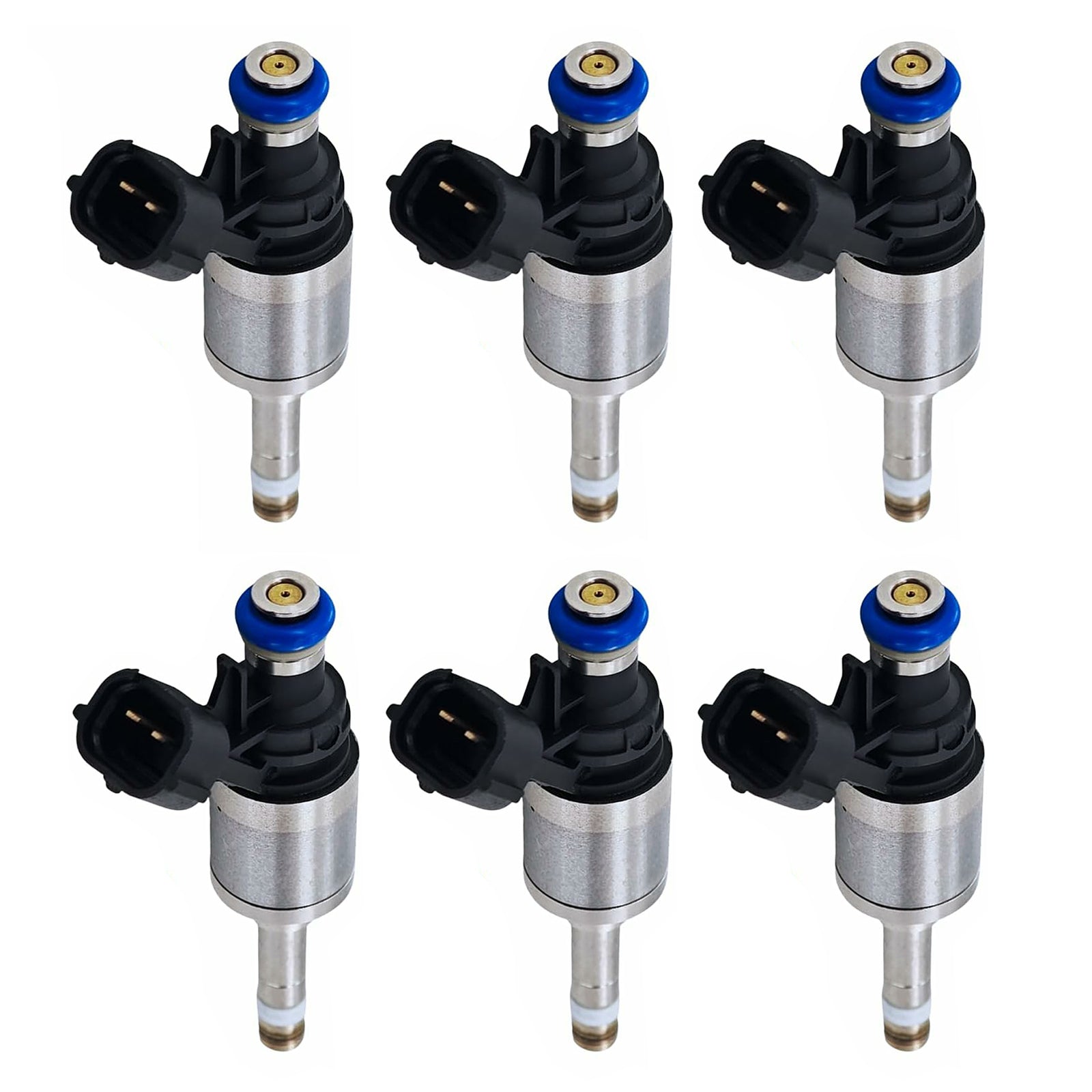 6Pcs Fuel Injector For Nissan Pathfinder Infiniti QX60 17-20 V6 3.5 16600-6KA0A