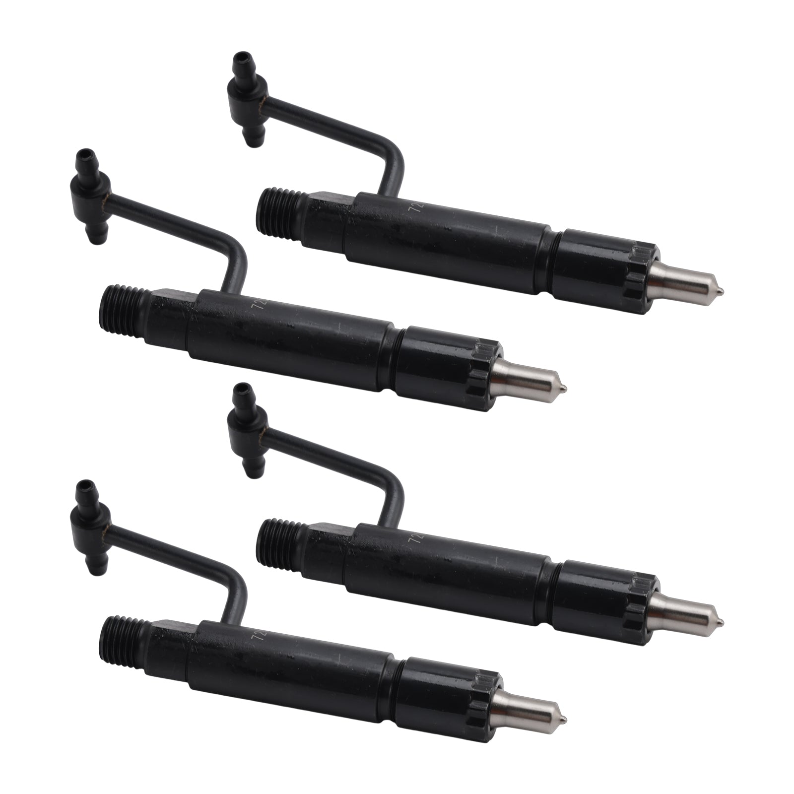 For John Deere Skid Steer Loader 4475 6675 7775 4PCS Fuel Injector AT110293