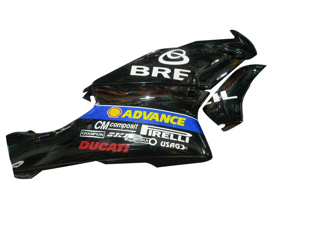 2003-2004 Ducati 999 Black Breil Racing Fairings Generic