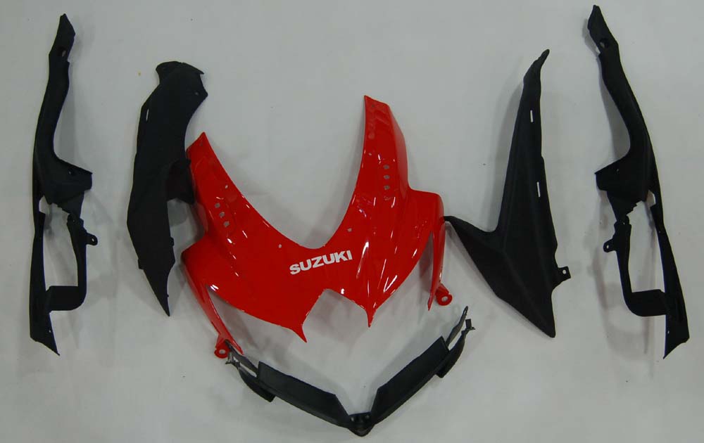 2008-2010 Suzuki GSXR 600 750 Red White Black GSXR Racing Fairings Generic