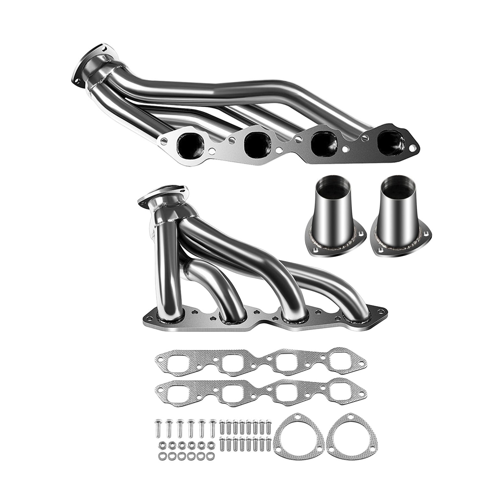 Cabeçalhos de curto de escape FIT CHEVY BEL AIR 1971-1972 FIT BISCAYNE 6.6L