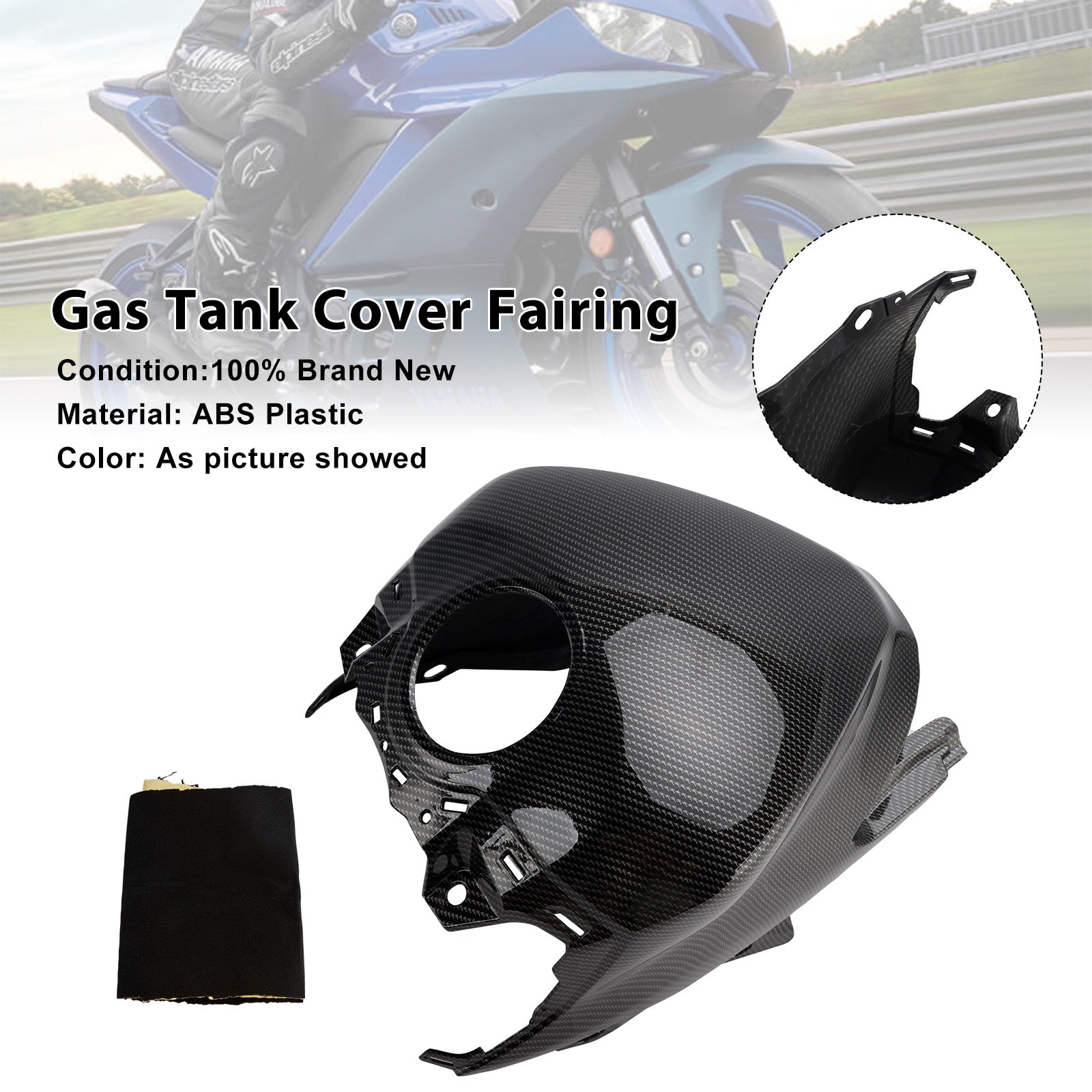Protecteur de carénage de couvercle de réservoir de gaz, pour Yamaha YZF-R3 R25 2025 – 2026