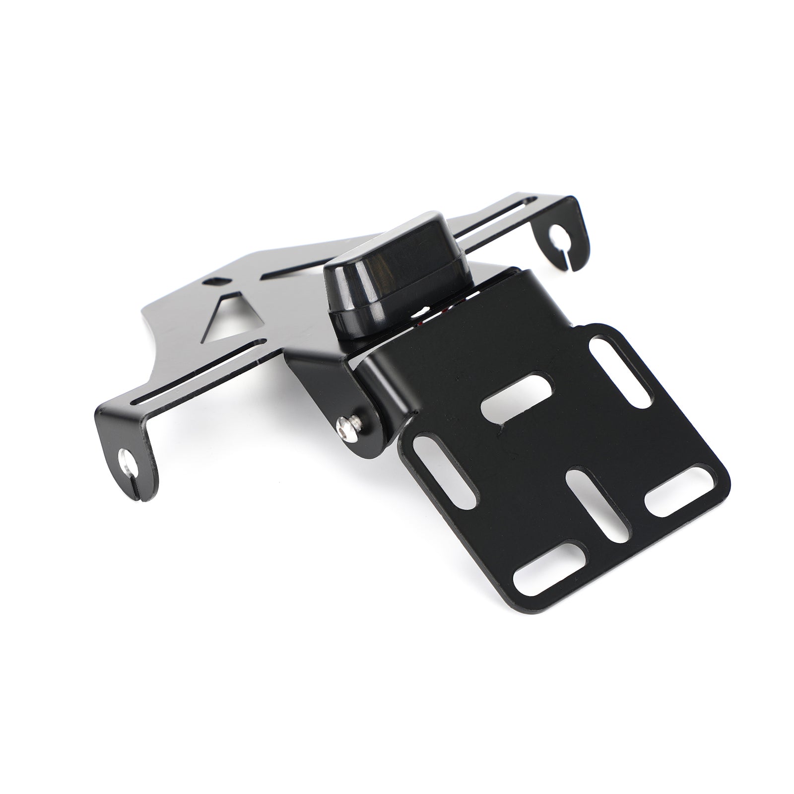 Universal Motorcycle Adjustable Angle License Number Plate Frame Holder Bracket