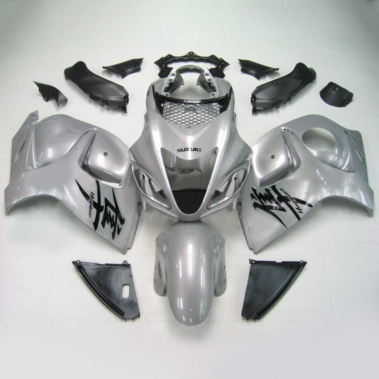 2008-2020 SUZUKI HAYABUSA GSX1300 AMOTOPART INJECTION CAURING Kit Bodywork Plastic Abs # 108