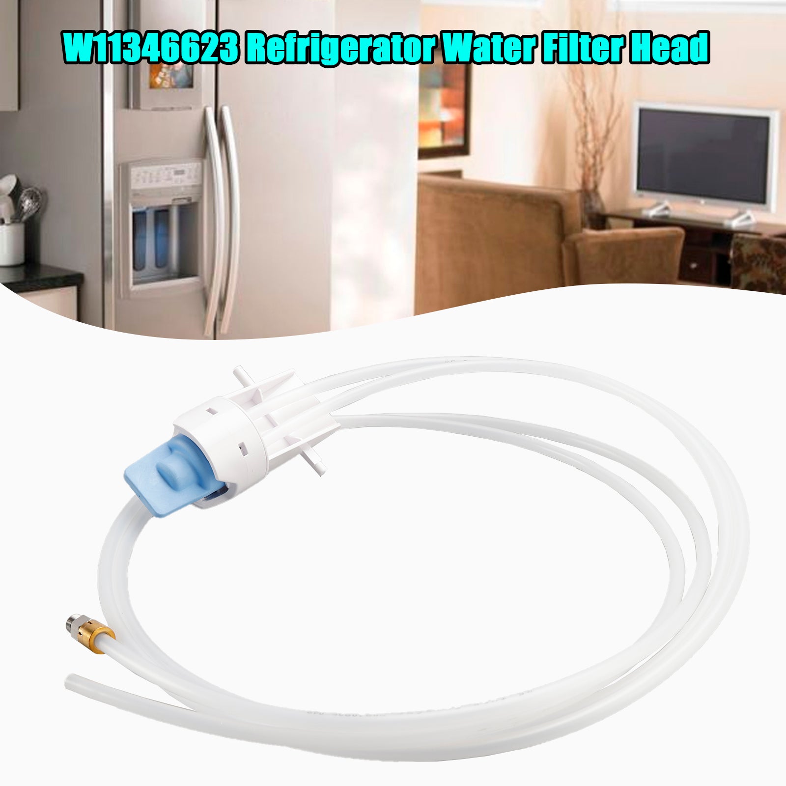 Hlava vodného filtra chladničky W11346623 Pre chladničku Whirlpool