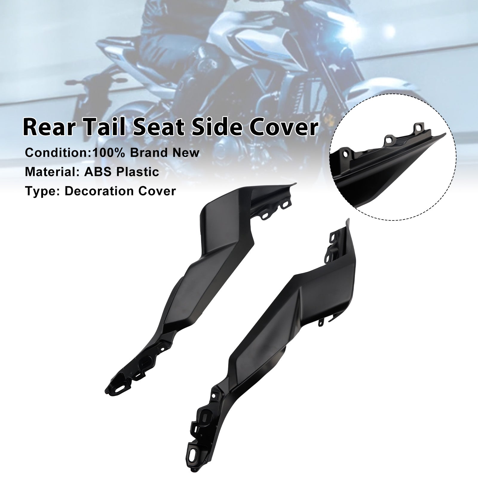 2025-2026 Yamaha YZF-R3 R25 MT-03 Rear Tail Seat Side Cover Fairing