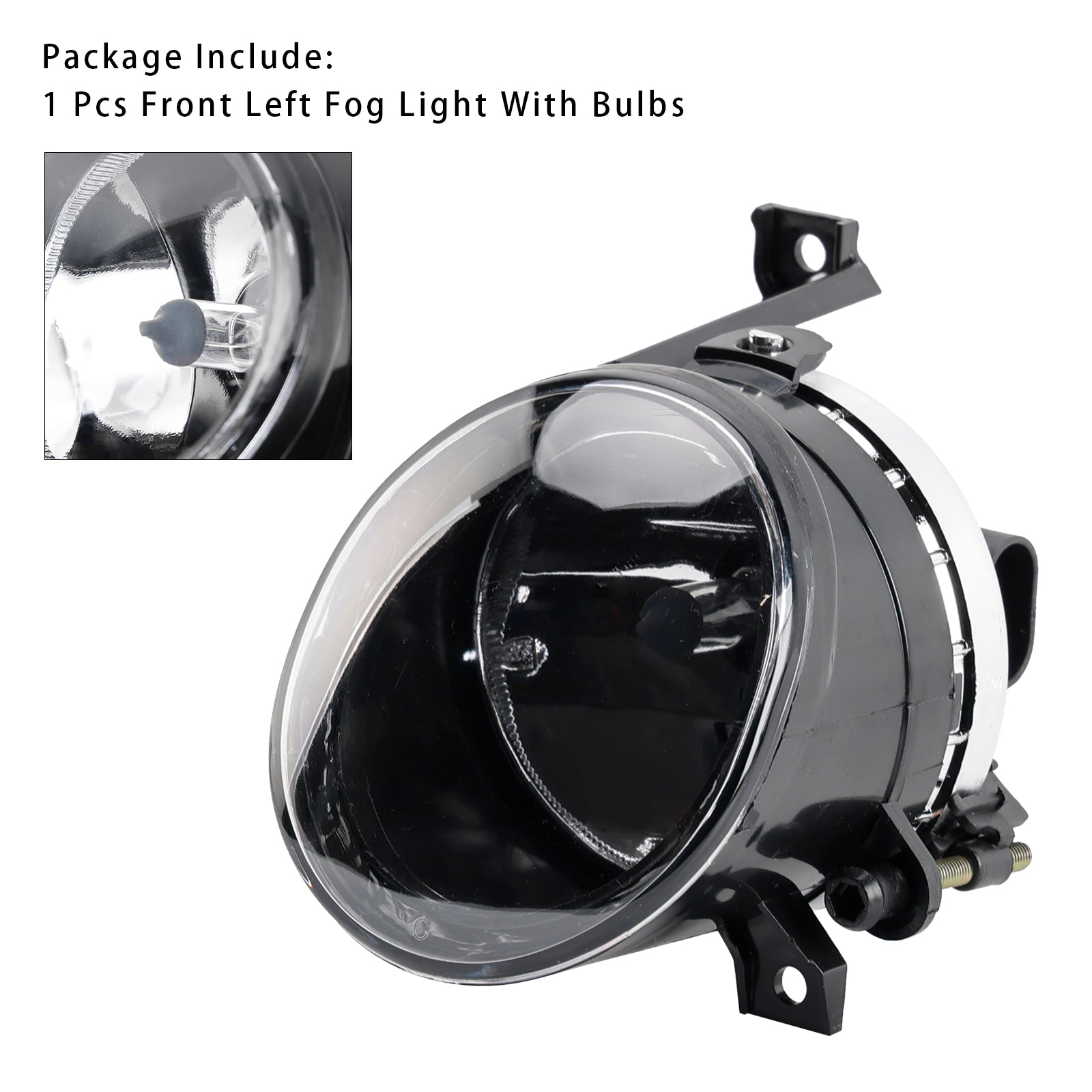 1 Pcs Front Left Fog Light For Volkswagen Polo 2010-2014 Tiguan 2008-2011