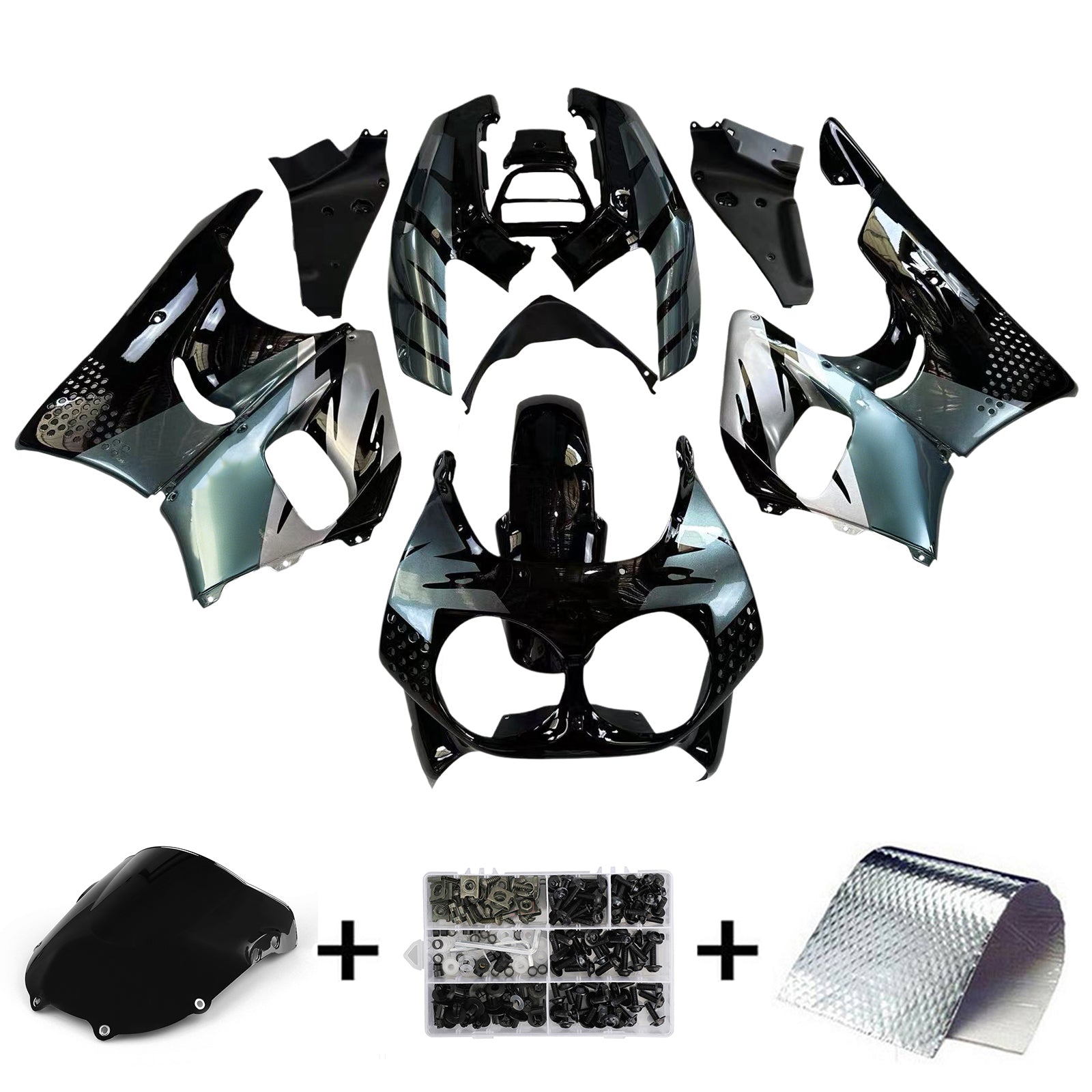 Injection Fairing Kit Bodywork Plastic ABS For Honda CBR900RR 893 1992-1993