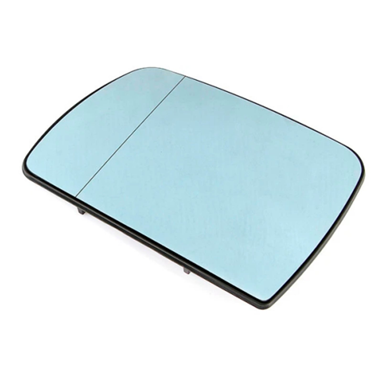 Blue Heated Left Driver Side Wing Mirror Glass For BMW X5 E53 1998-2006