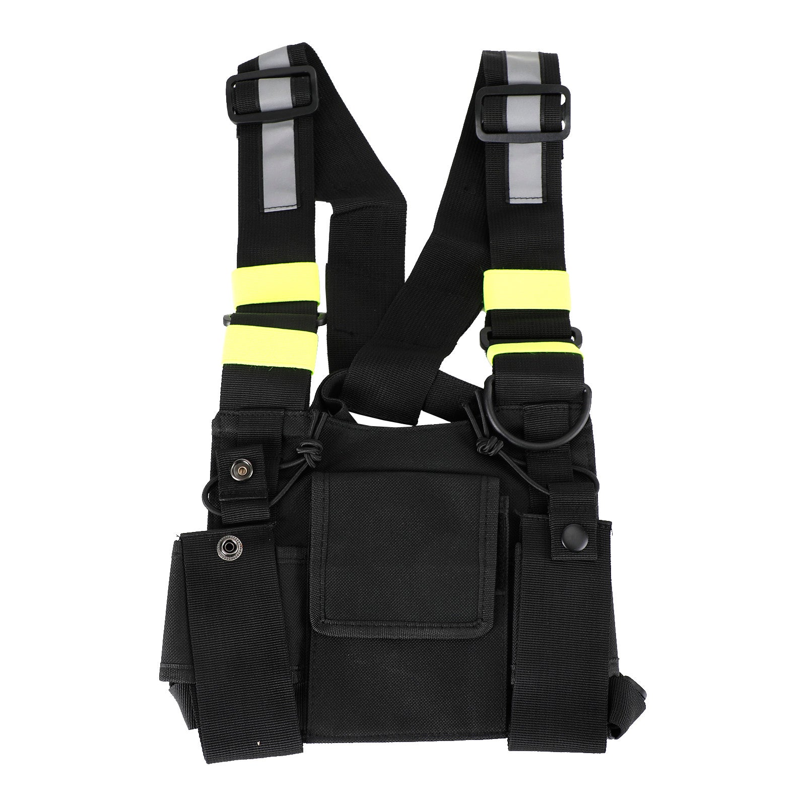 Nouveau Sac de harnais de poitrine tactique pour les opérations sur le terrain Radio Fluorescent