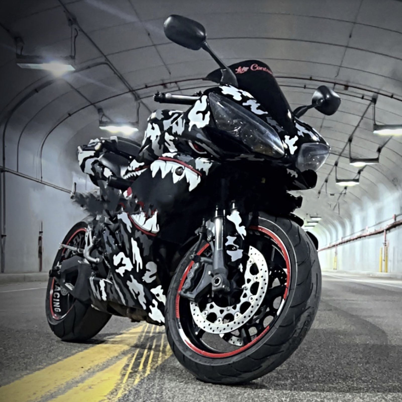 Injectiekuipset carrosserie kunststof ABS voor Yamaha YZFR1 YZF-R1 2007-2008