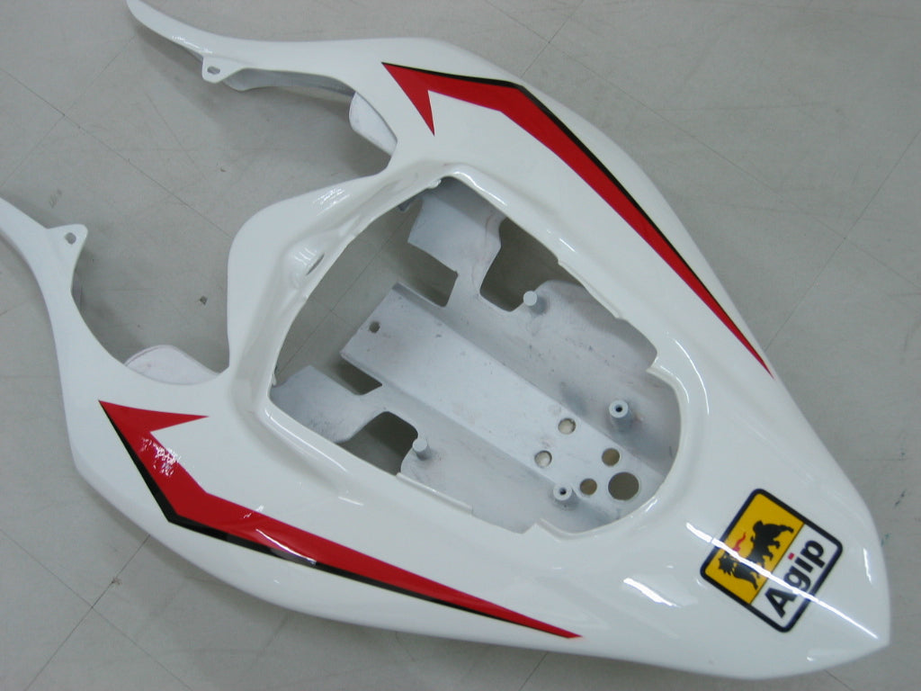 2004-2006 Yamaha YZF-R1 White Red Racing Fairings Generisk