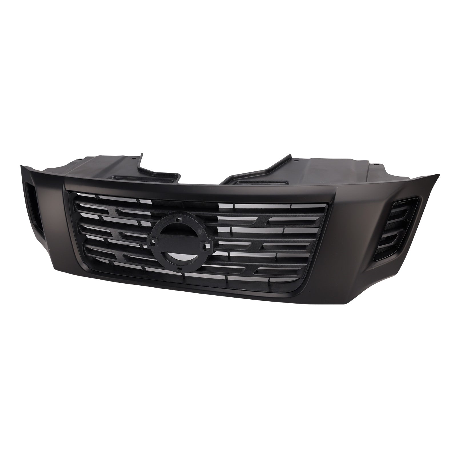 Black Front Bumper Grill Grille Per Nissan Navara NP300 D23 2015-2020