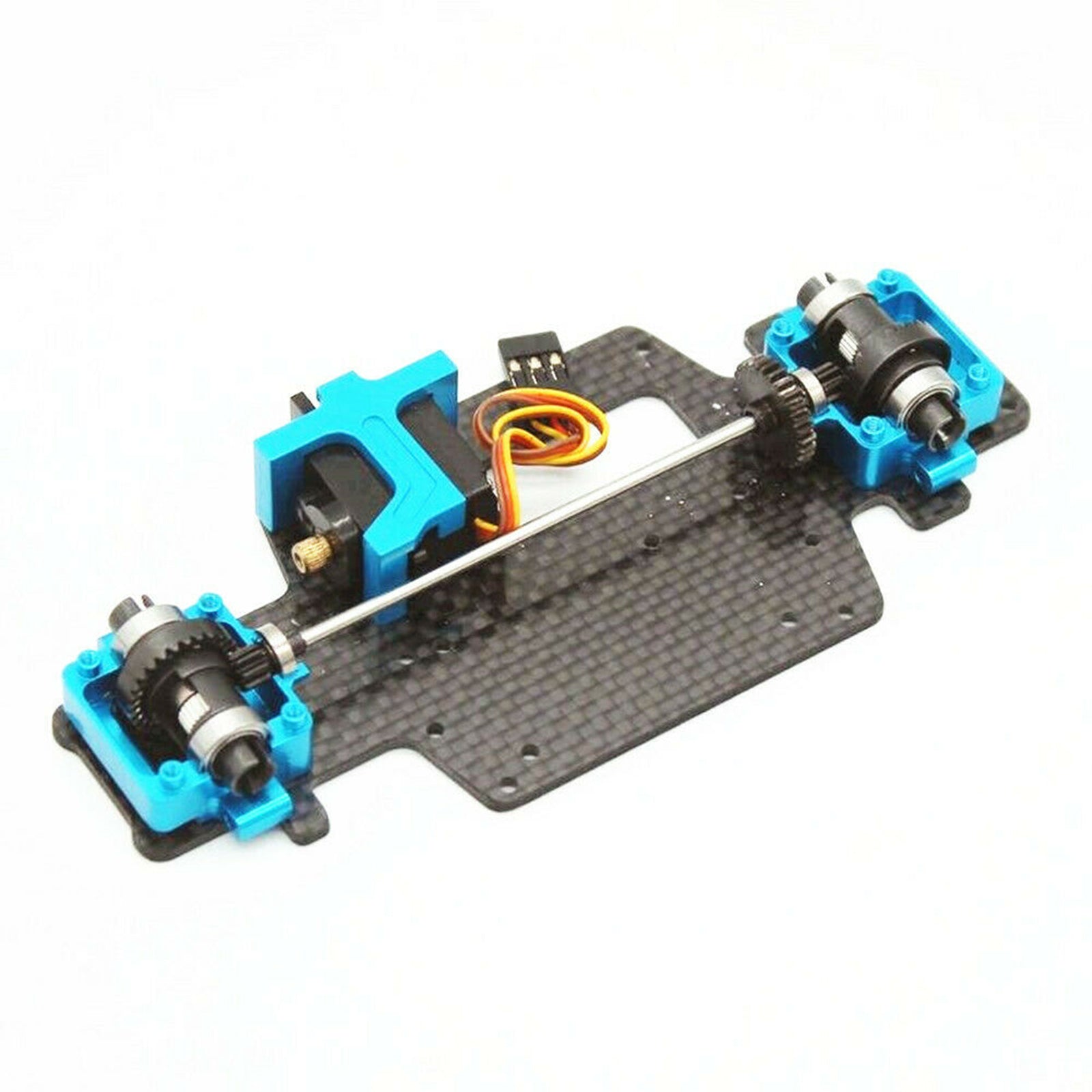 Stalen differentieel aandrijfuitrusting voor Wltoys 1/28 RC auto 284131 K979 K989 K999