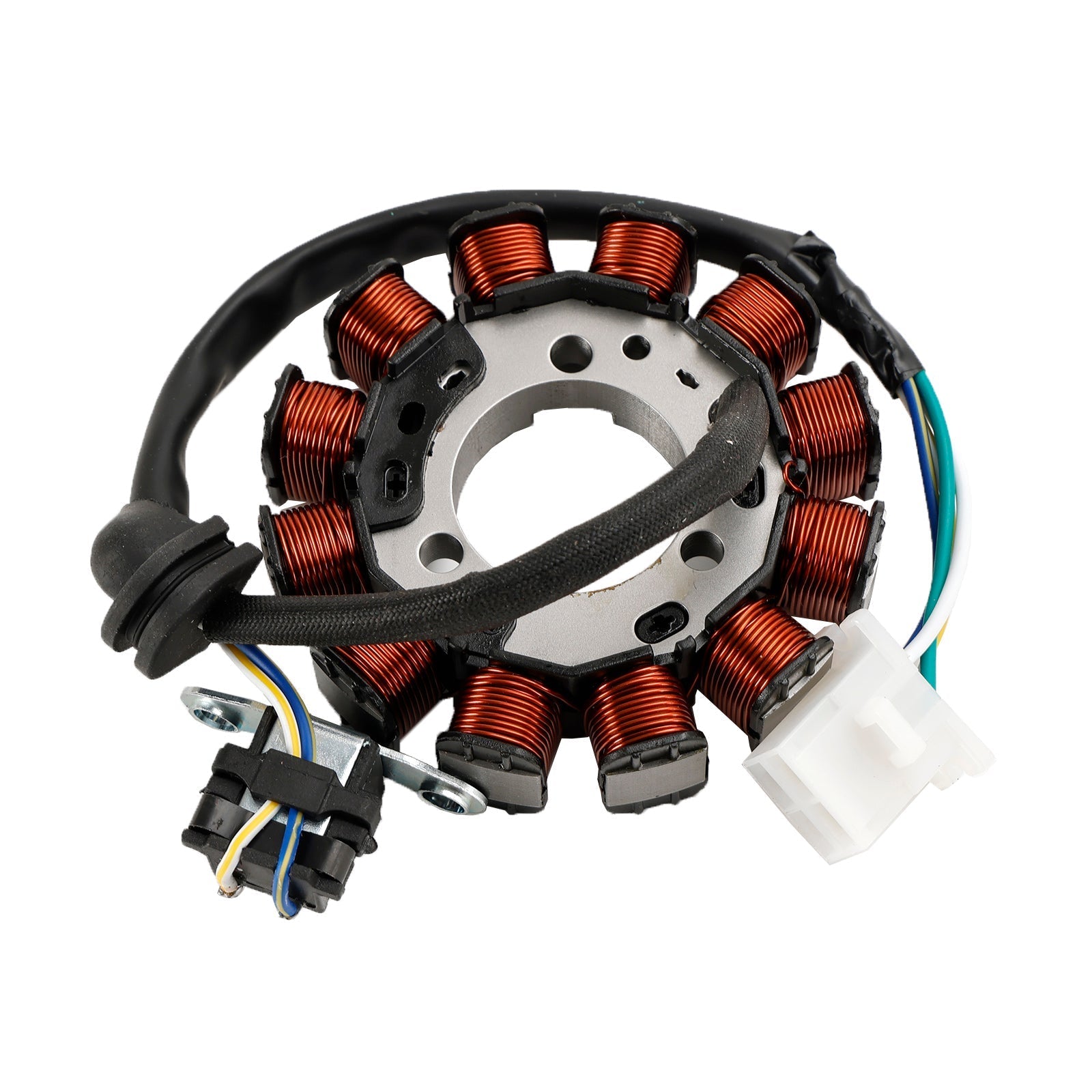 2020 Honda Motorcycle GROM125 Magneto Coil Stator + Voltage Regulator + Gasket Assy 31120-K26-B01