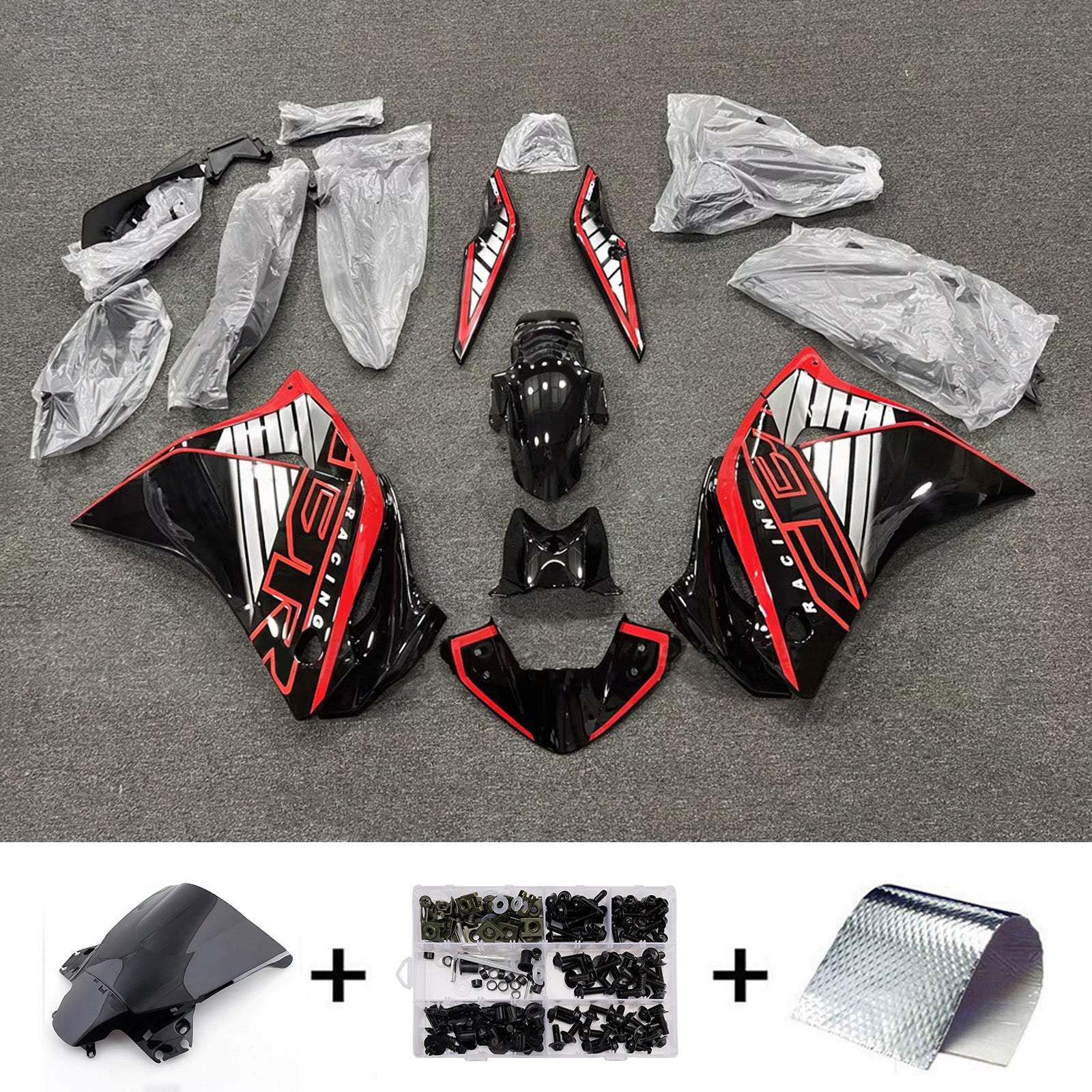 Injection Fairing Kit Bodywork Plastic ABS For Honda CBR250R 2011-2015