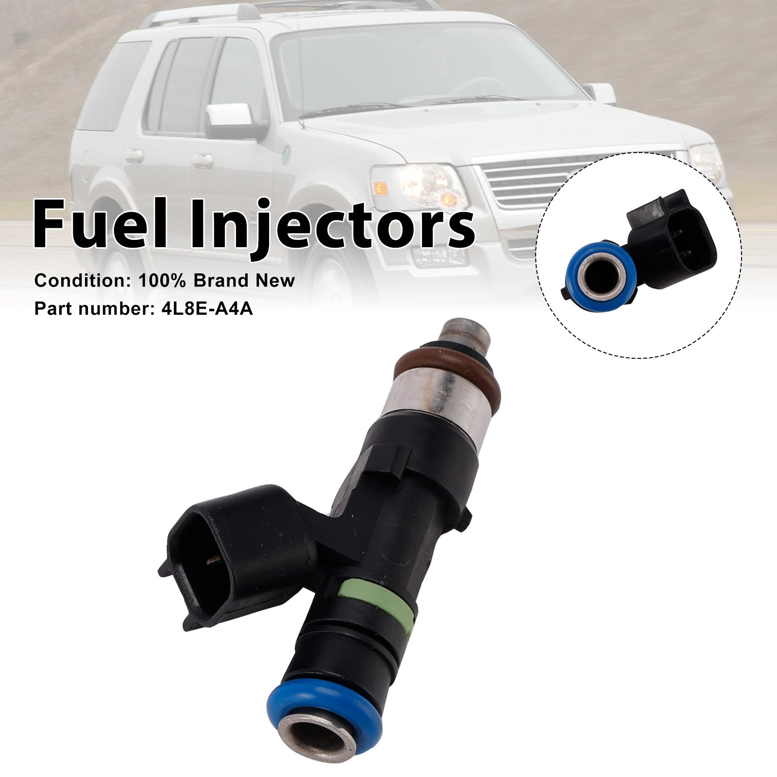 DRE07401 Fuel Injectors 0280158055 For Mercury Mountaineer Ford Explorer