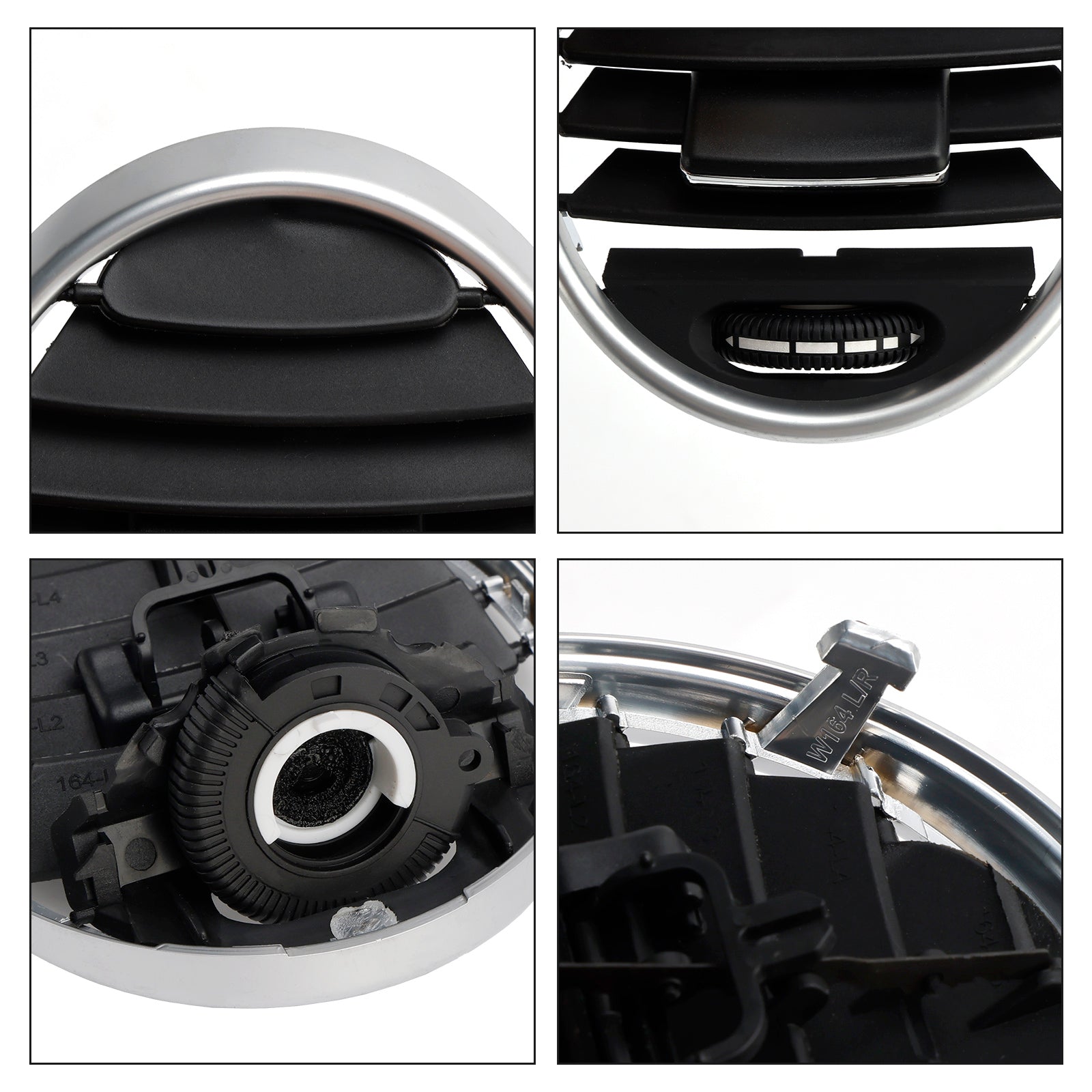 2Pcs A/C Air Vent Grill Outlet Panel For Mercedes-Benz ML350 GL450 ML63 06-12