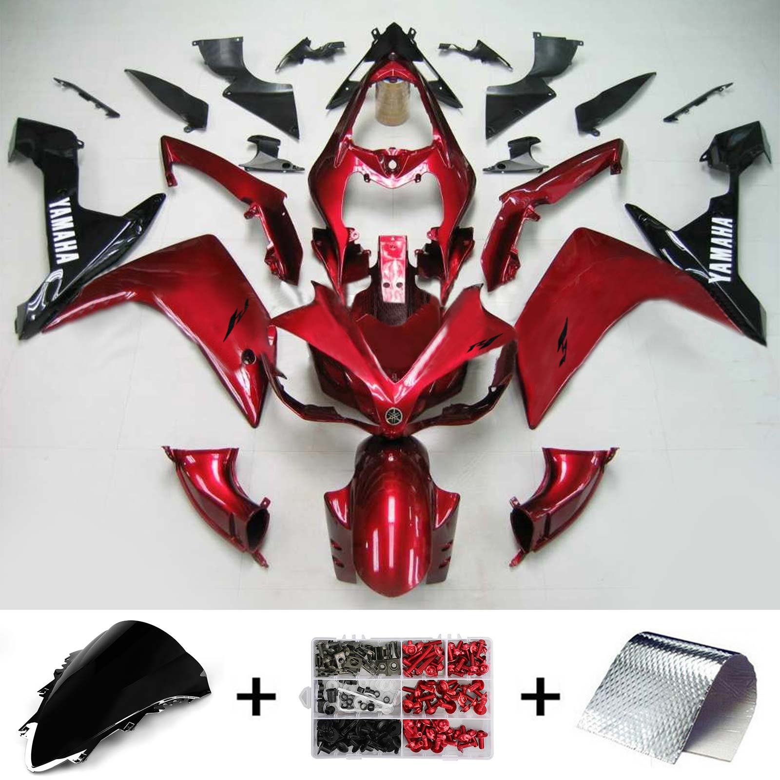 2007-2008 Yamaha YZF 1000 R1 Kit de carénage générique